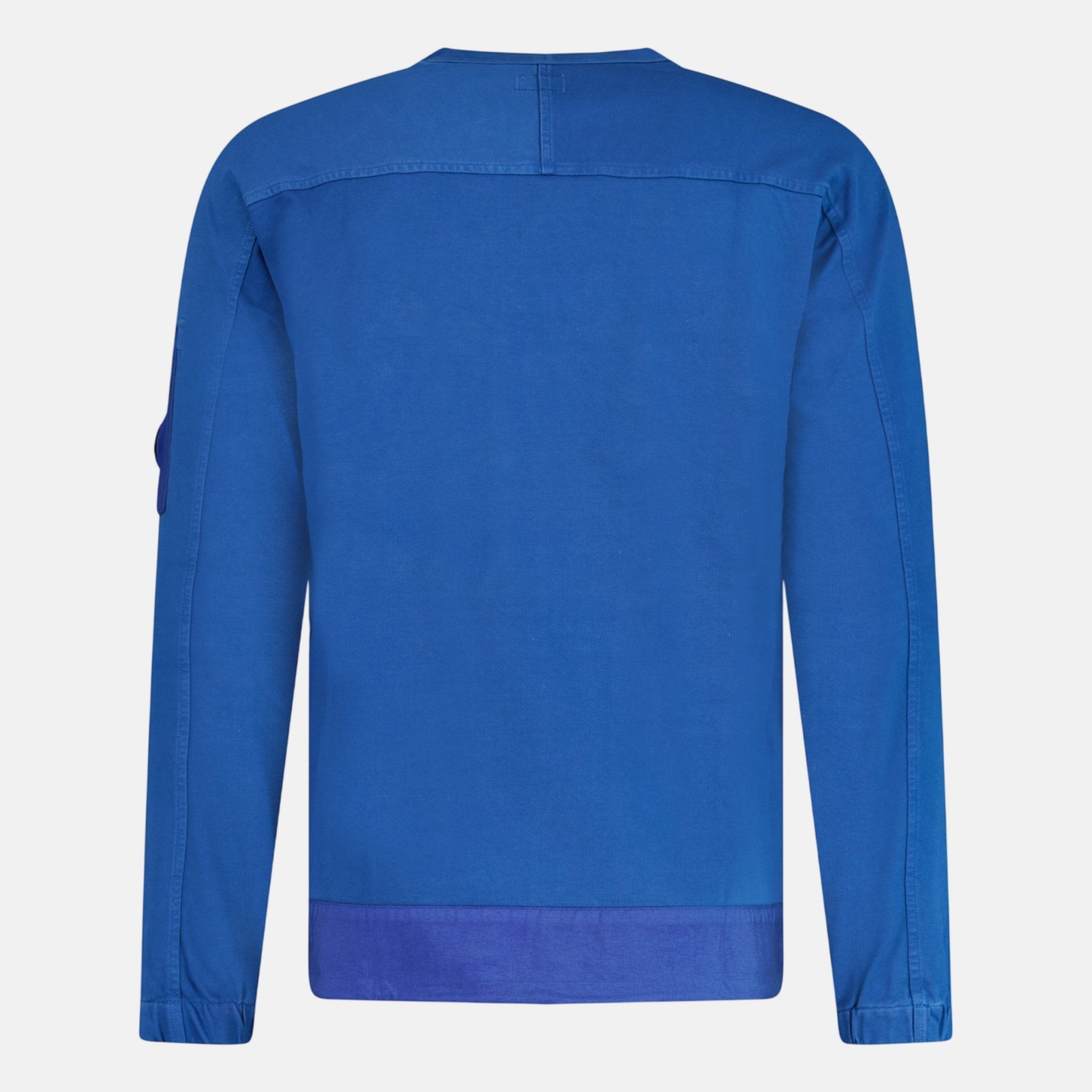CP Company Mixed Heavy Lens Sweatshirt Blue | Studio DOS