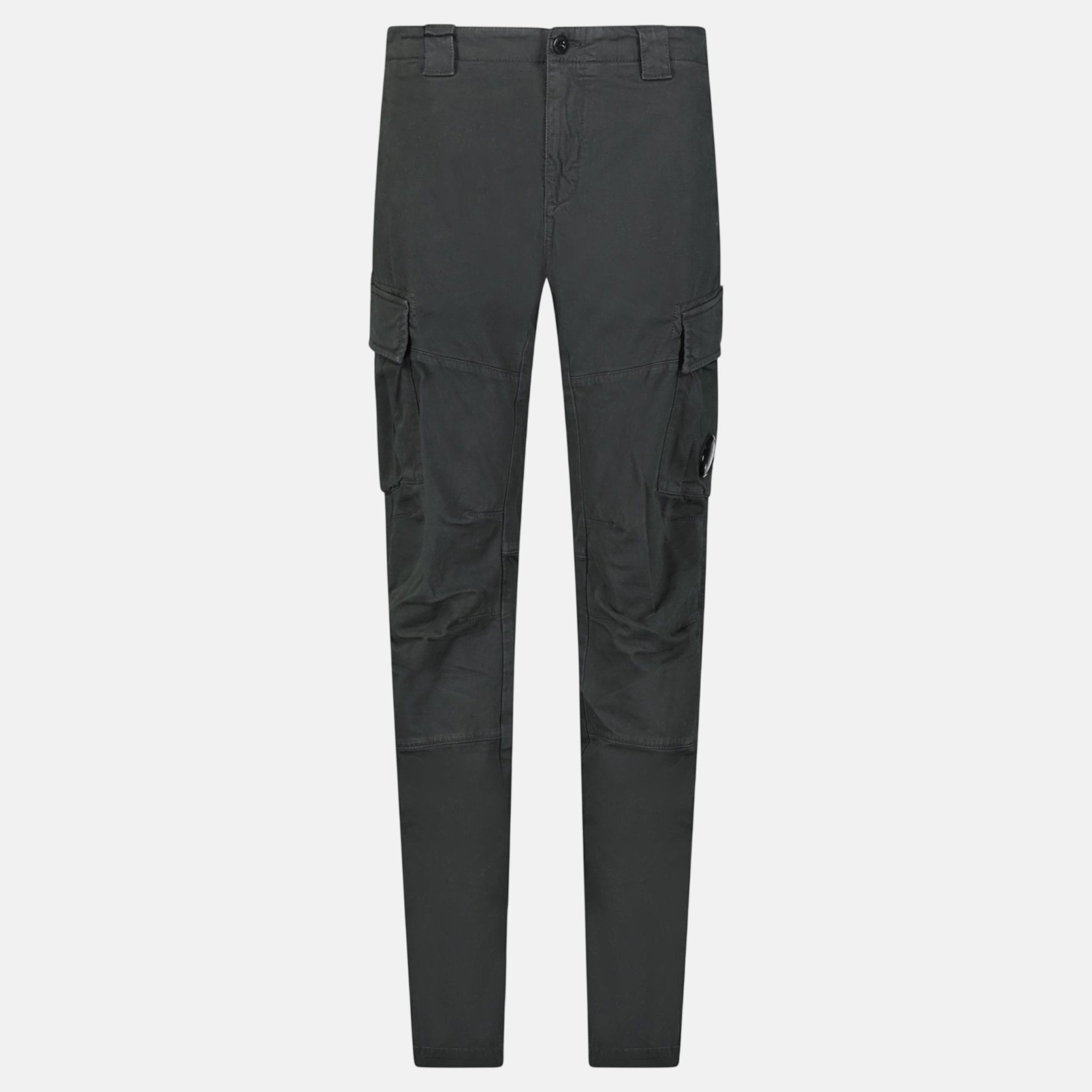 CP Company Stretch Sateen Cargo Lens Pants Grey | Studio DOS