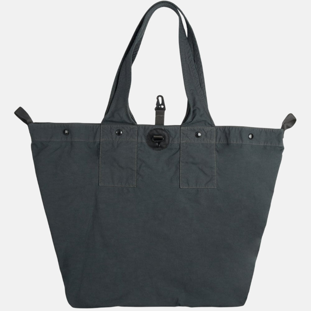 CP Company Twill Left Hand Logo Bag Smoked Pearl | Studio DOS