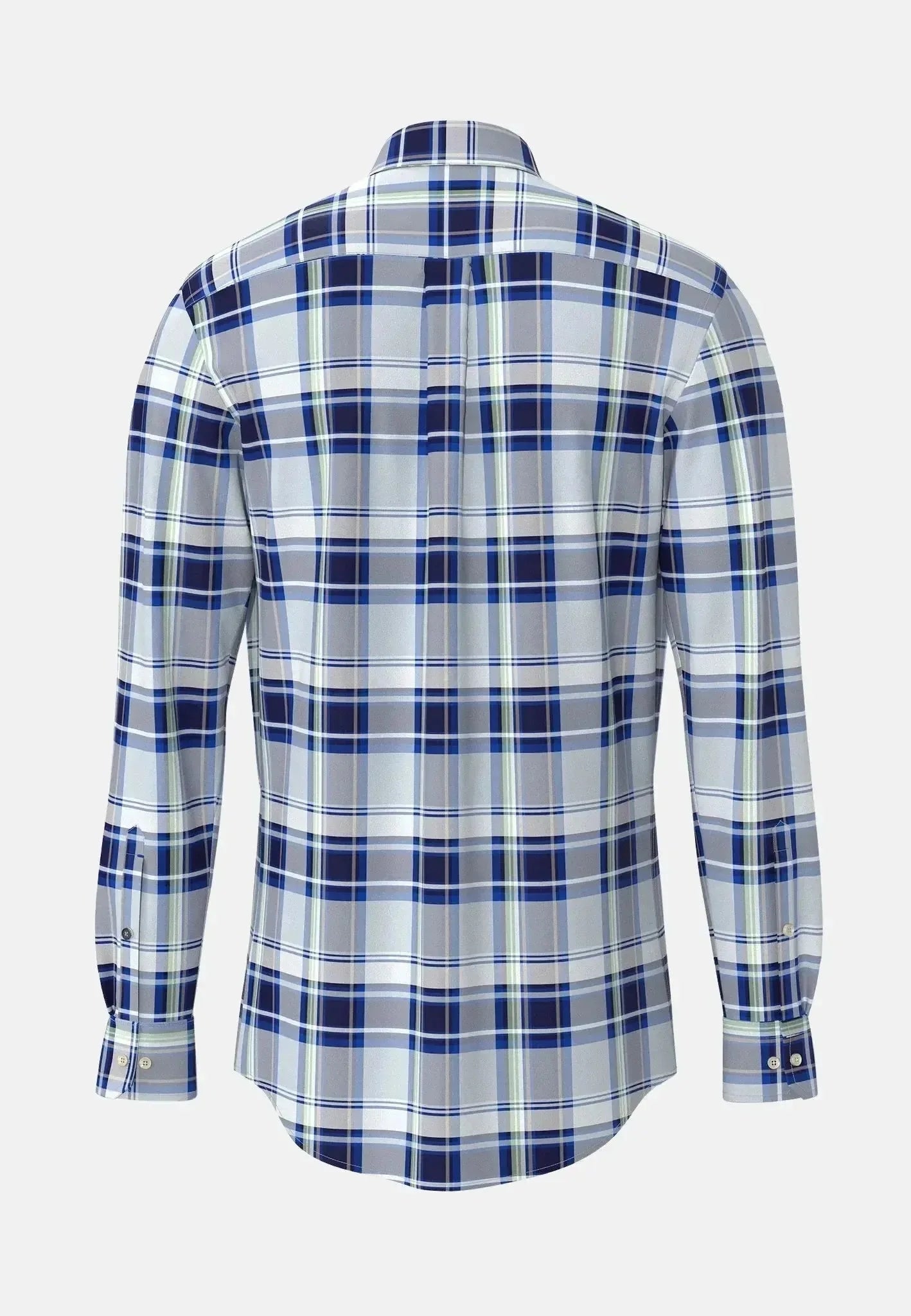 Fynch-Hatton Colorful Combi Check Shirt Navy | Studio DOS