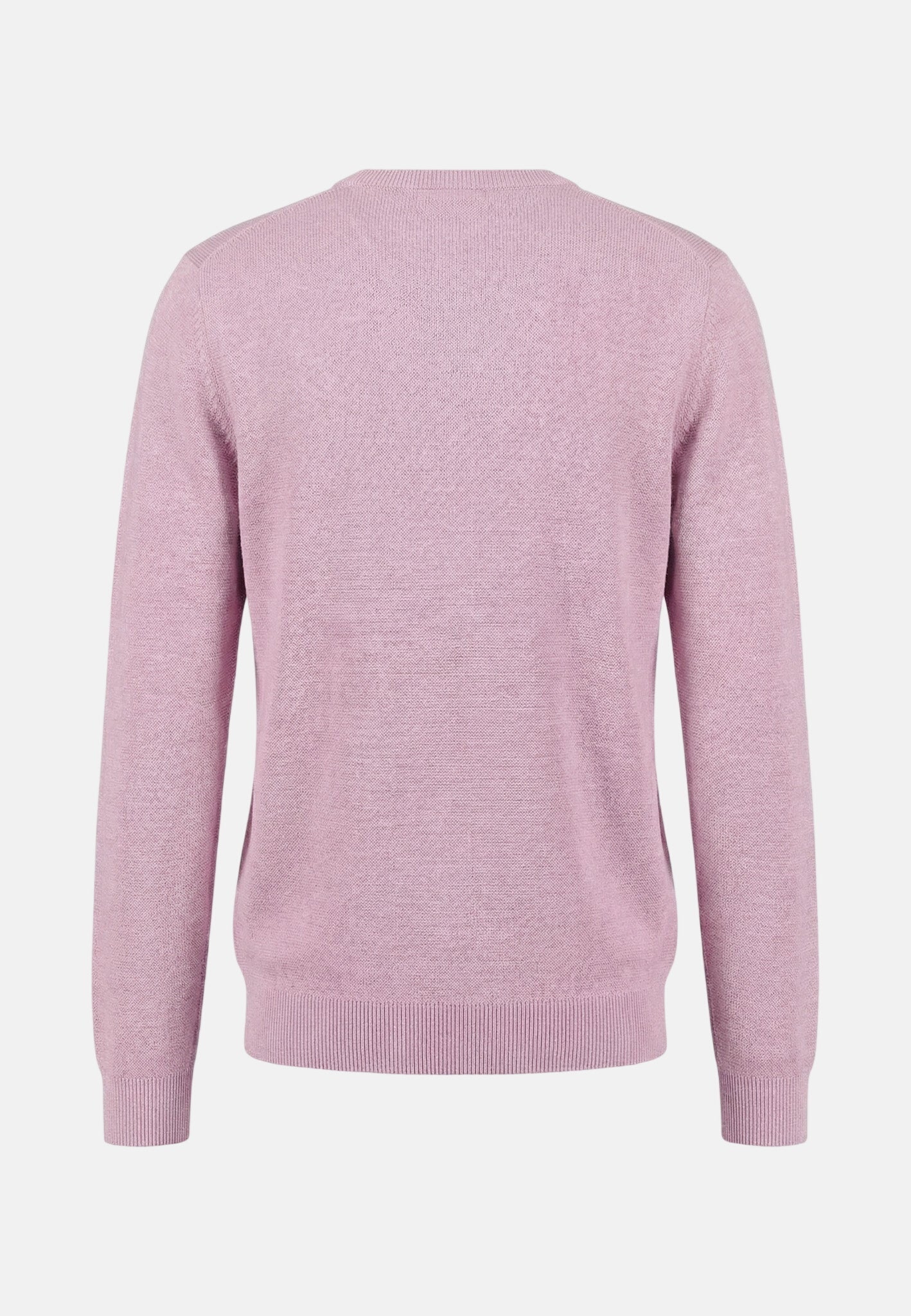 Fynch-Hatton Fine Knit Air Cotton Crewneck Sweater Magnolia