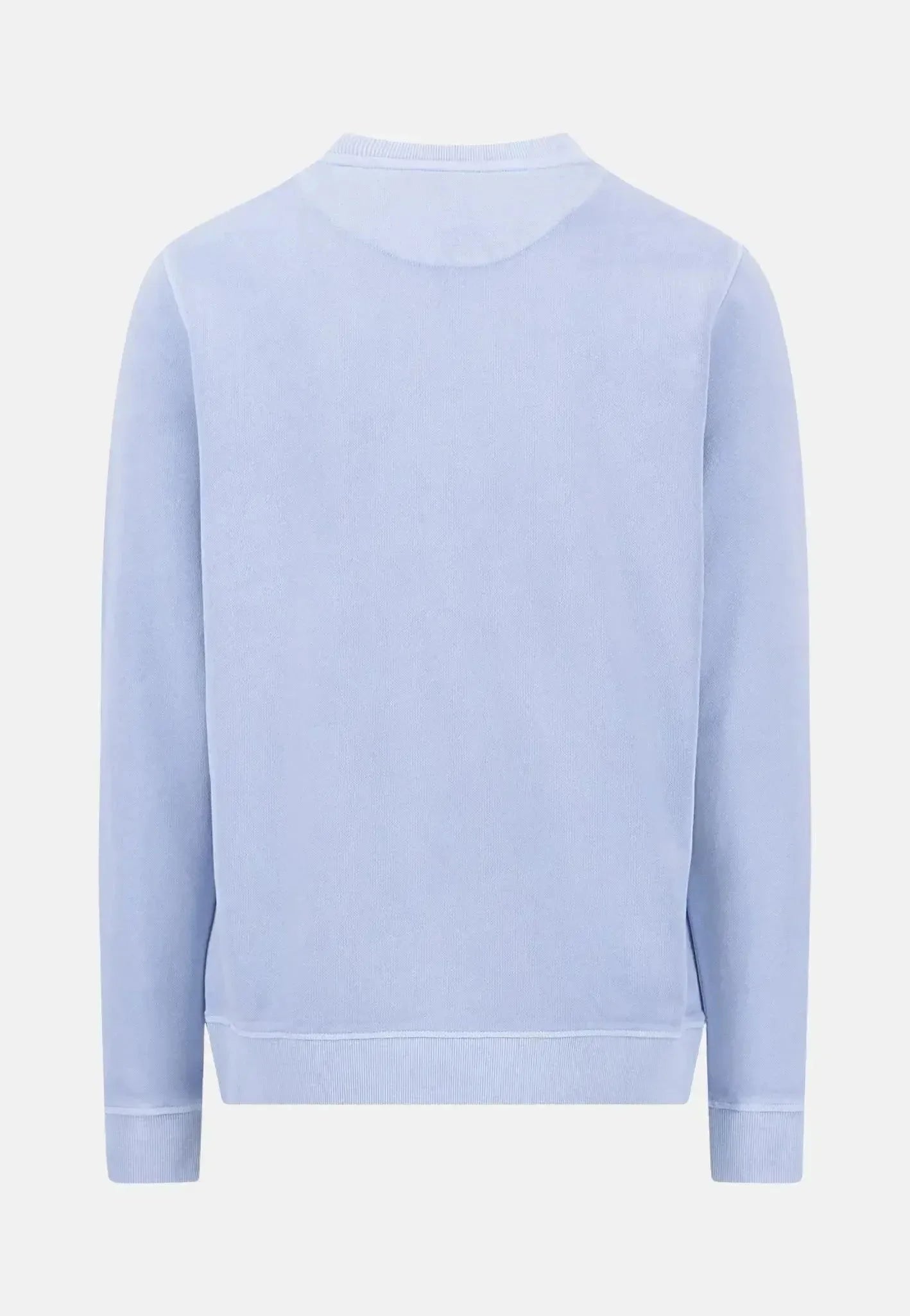 Fynch-Hatton Garment Dyed Crewneck Sweatshirt New Breeze