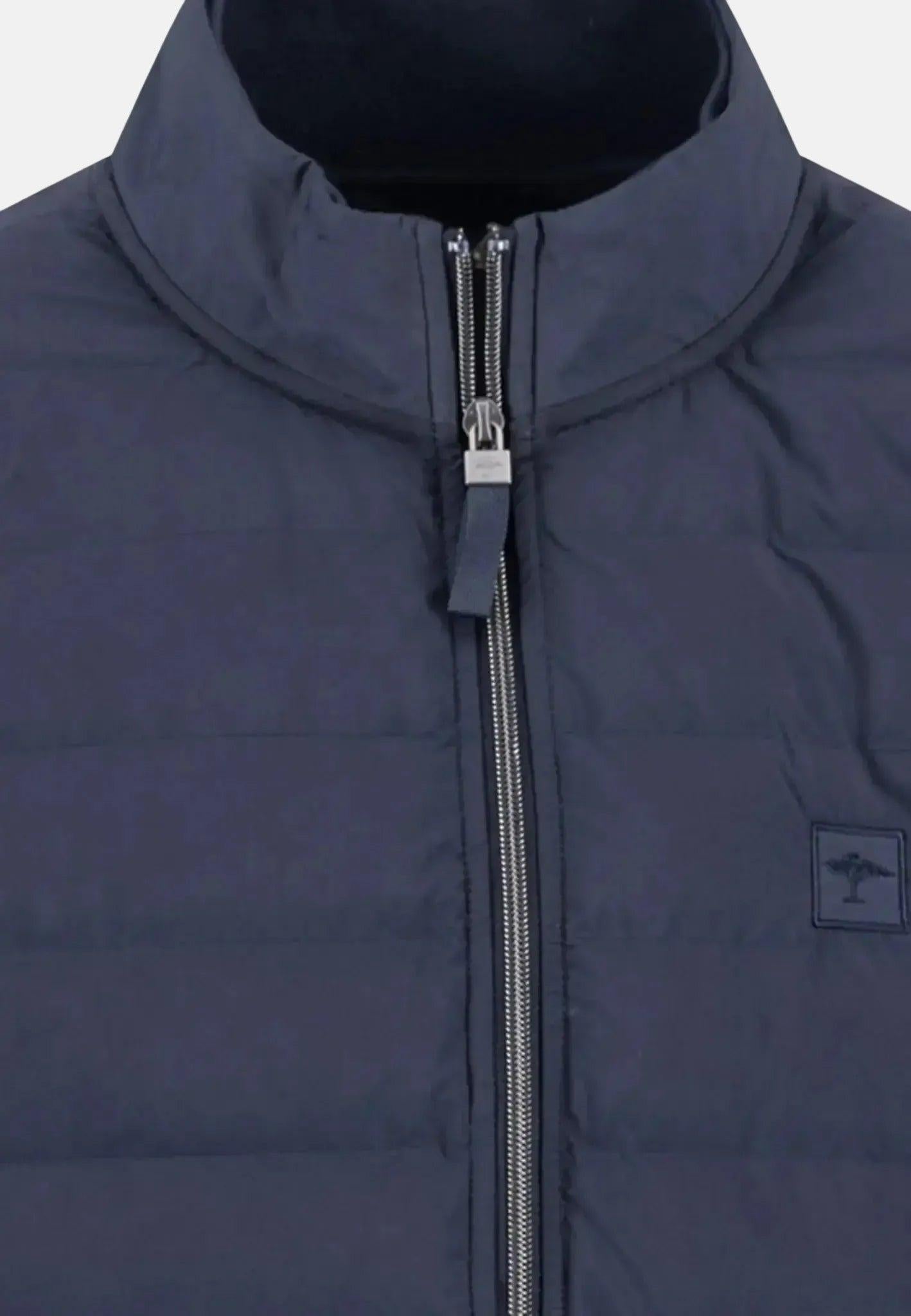 Fynch - Hatton Mens Hybrid Puffer Jacket Dark Navy | Studio DOS