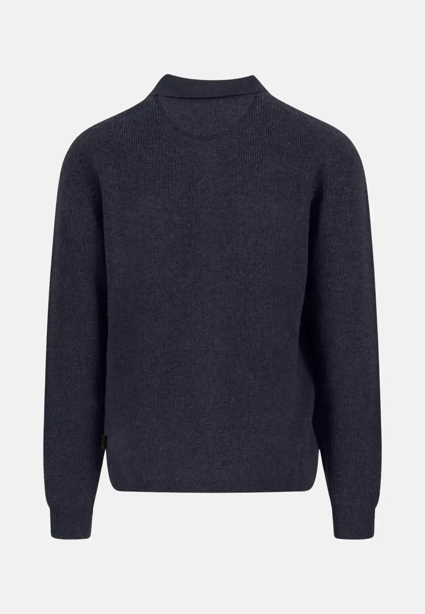 Fynch - Hatton Mens Merino Wool Cashmere Buttoned Cardigan Navy | Studio DOS