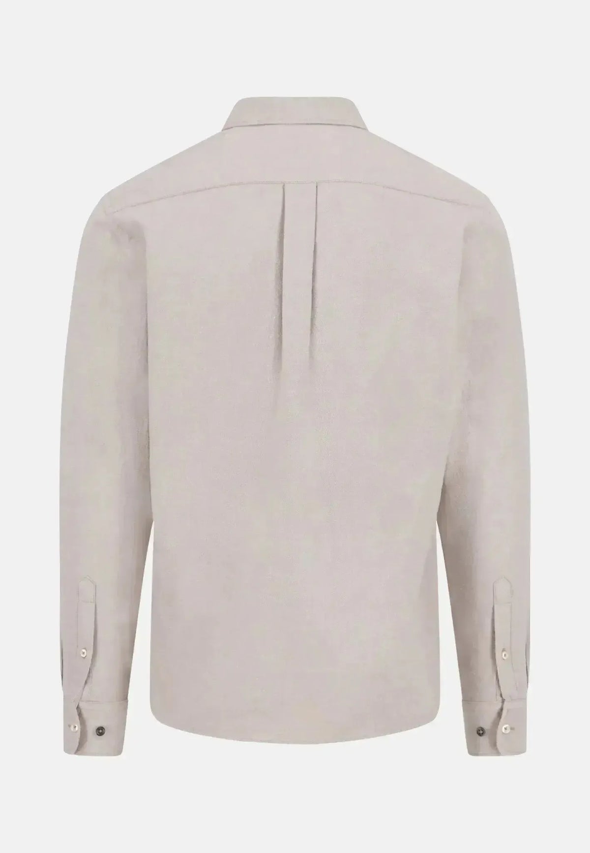 Fynch - Hatton Mens Winter Solid Button Down Shirt Taupe | Studio DOS