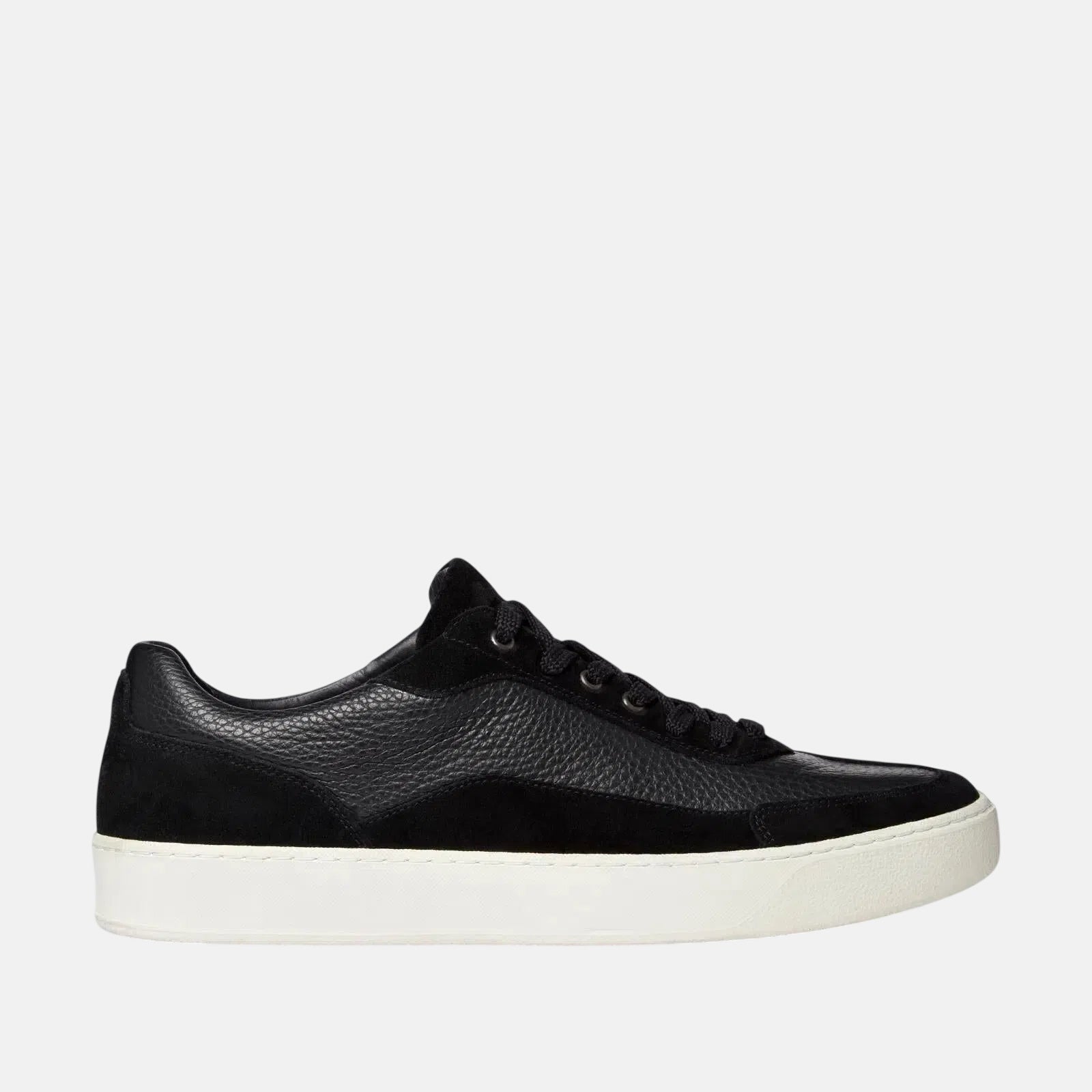 Harrys Of London Finch Suede Soft Milled Calf Trainer Black | Studio DOS