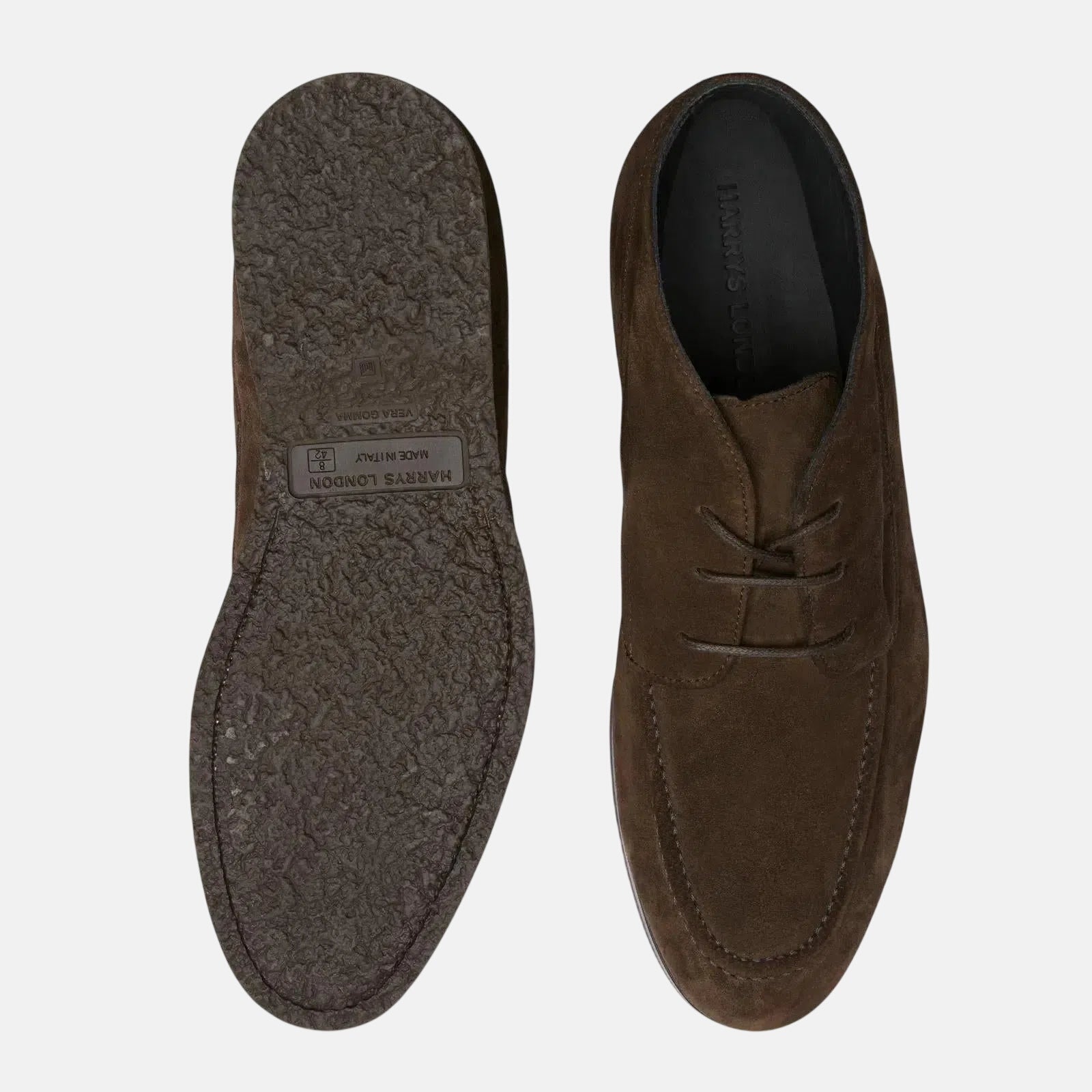 Harrys Of London Walter Suede Shoes Espresso | Studio DOS