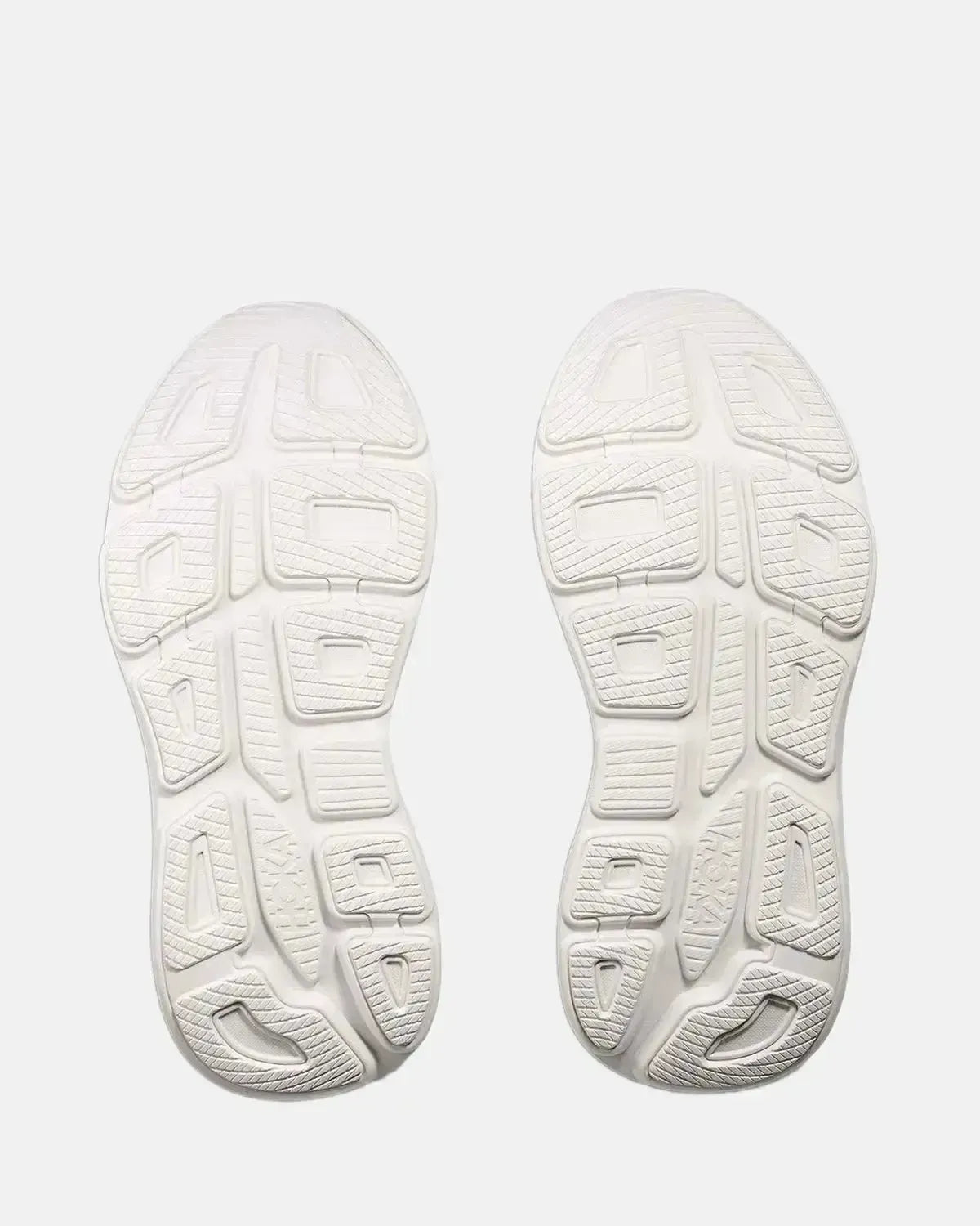 HOKA MENS BONDI 9 TRAINERS WHITE WHITE | Studio DOS