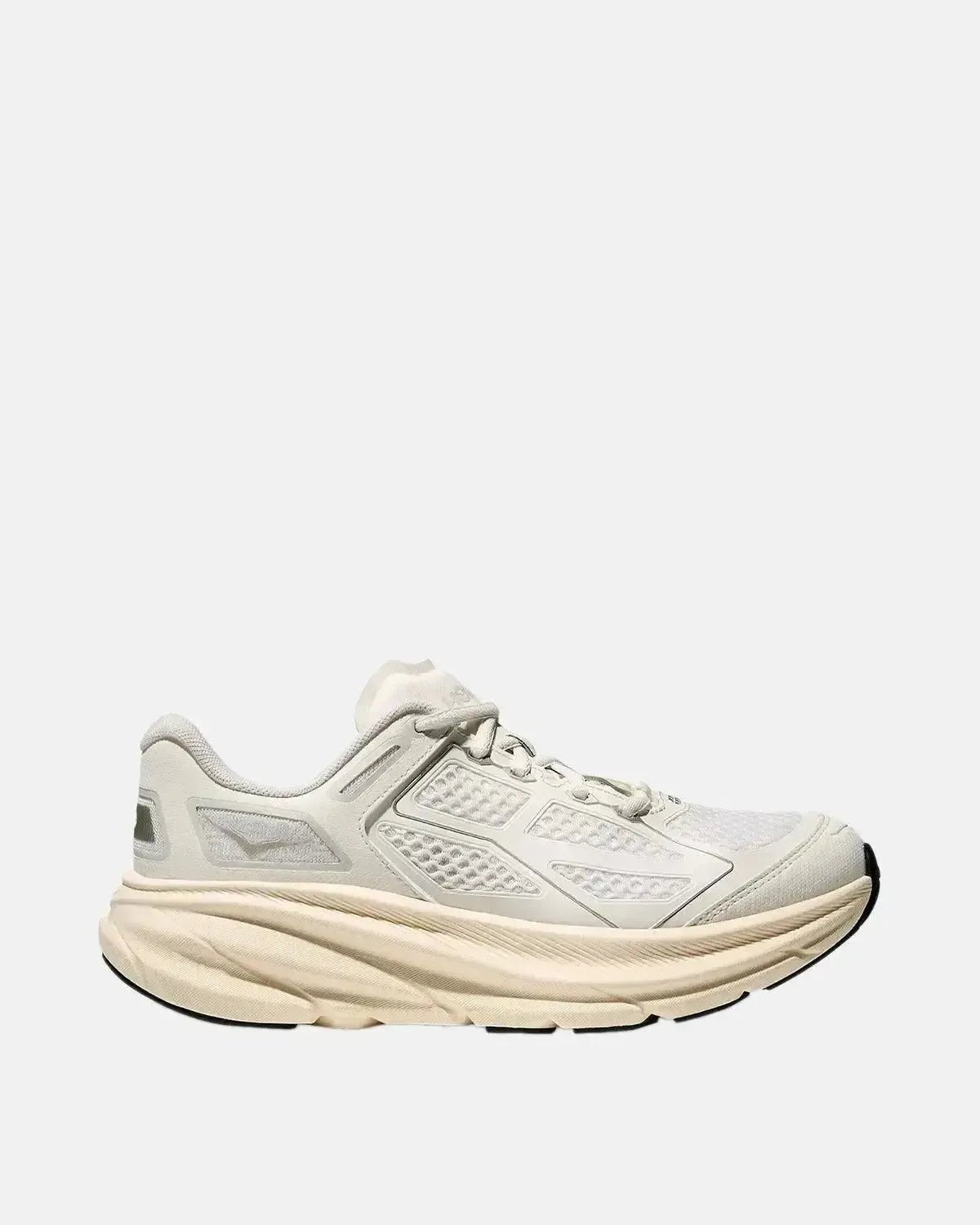 HOKA MENS CLIFTON ONE 9 TRAINERS FROST COSMIC GREY | Studio DOS