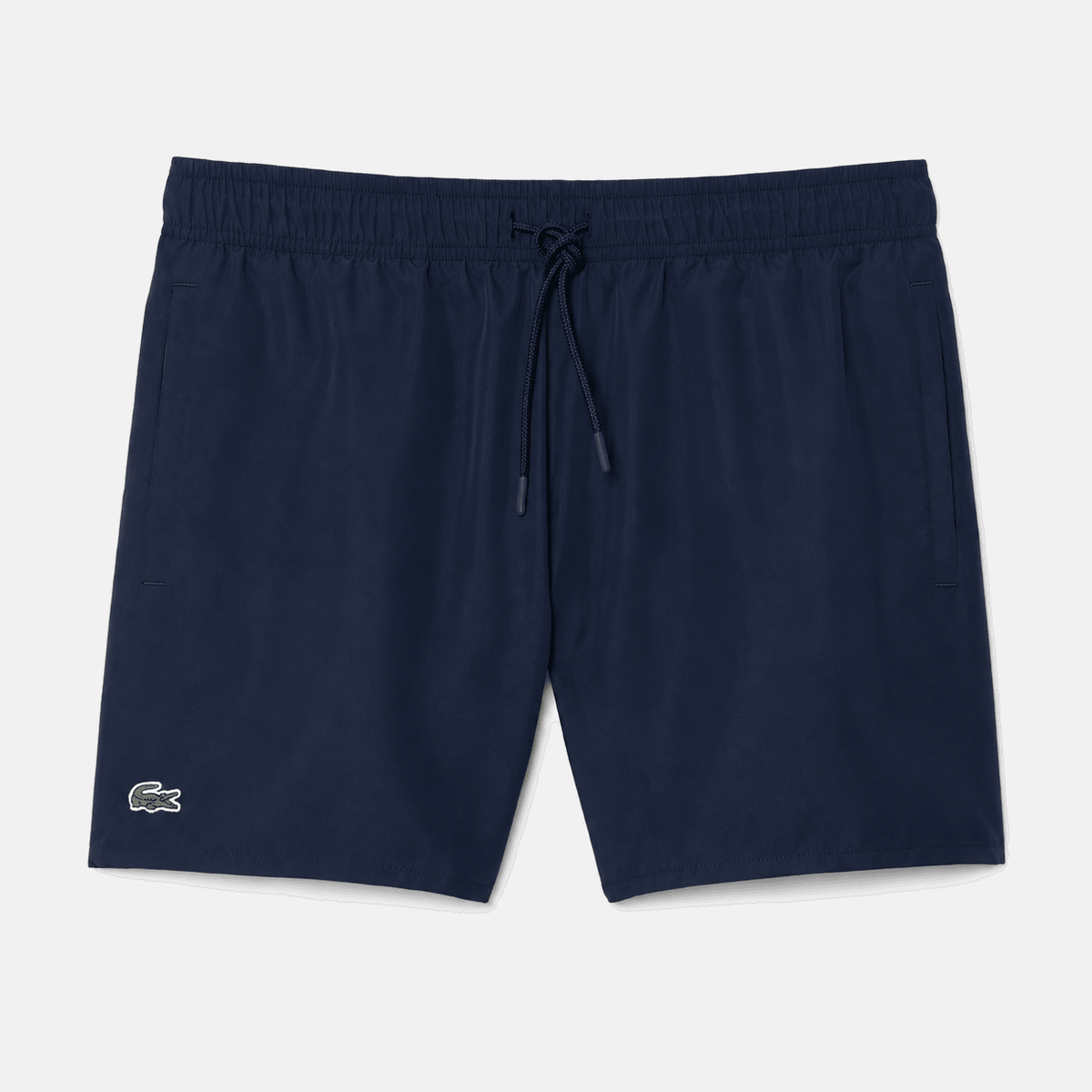 Lacoste Quick-Dry Swim Shorts Navy Blue/Green | Studio DOS