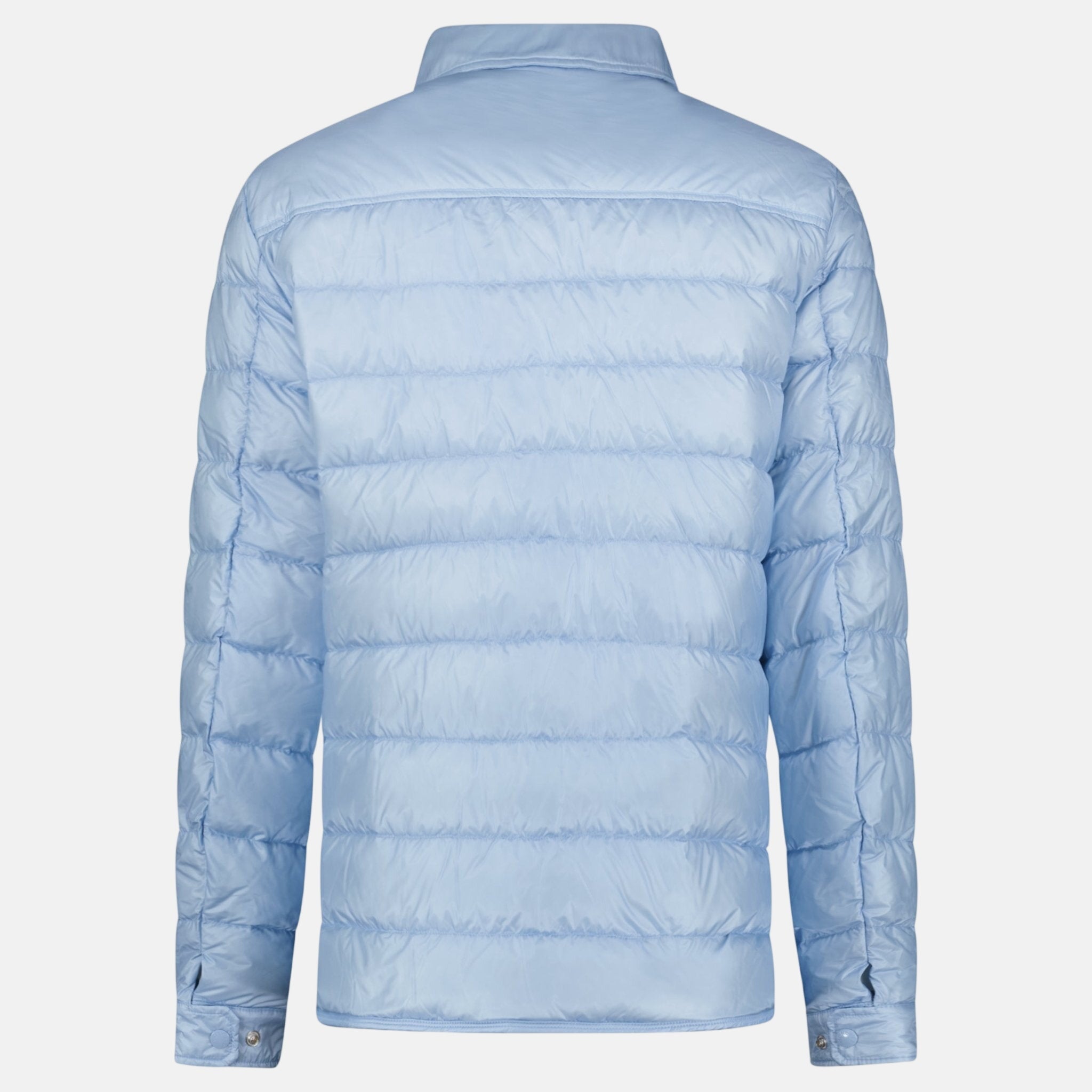 Moncler Tenibres Down Shirt Jacket Sky Blue | Studio DOS