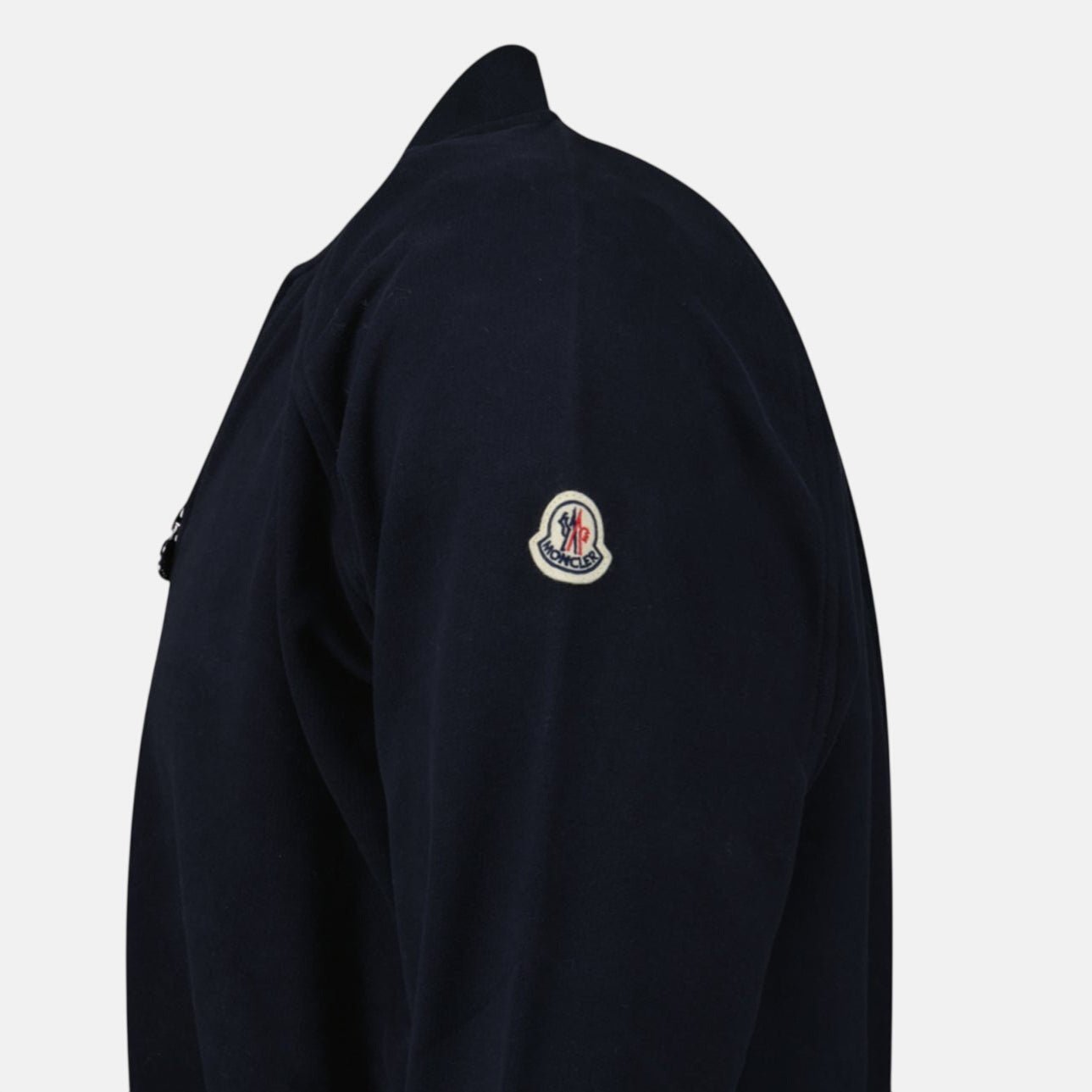 Moncler Womens Classic Bomber Jacket Navy | Studio DOS