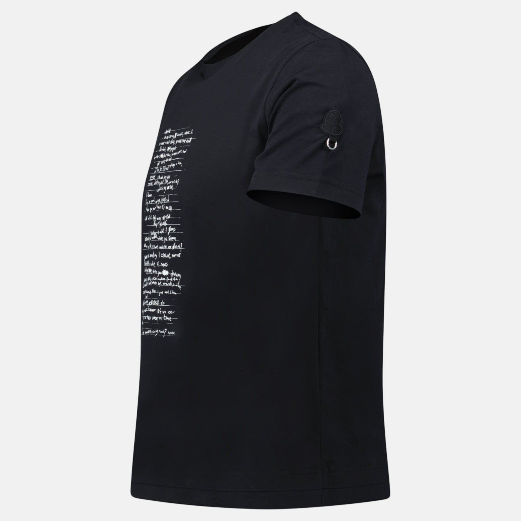 Moncler Womens x Willow Smith Lyric T-Shirt Black | Studio DOS