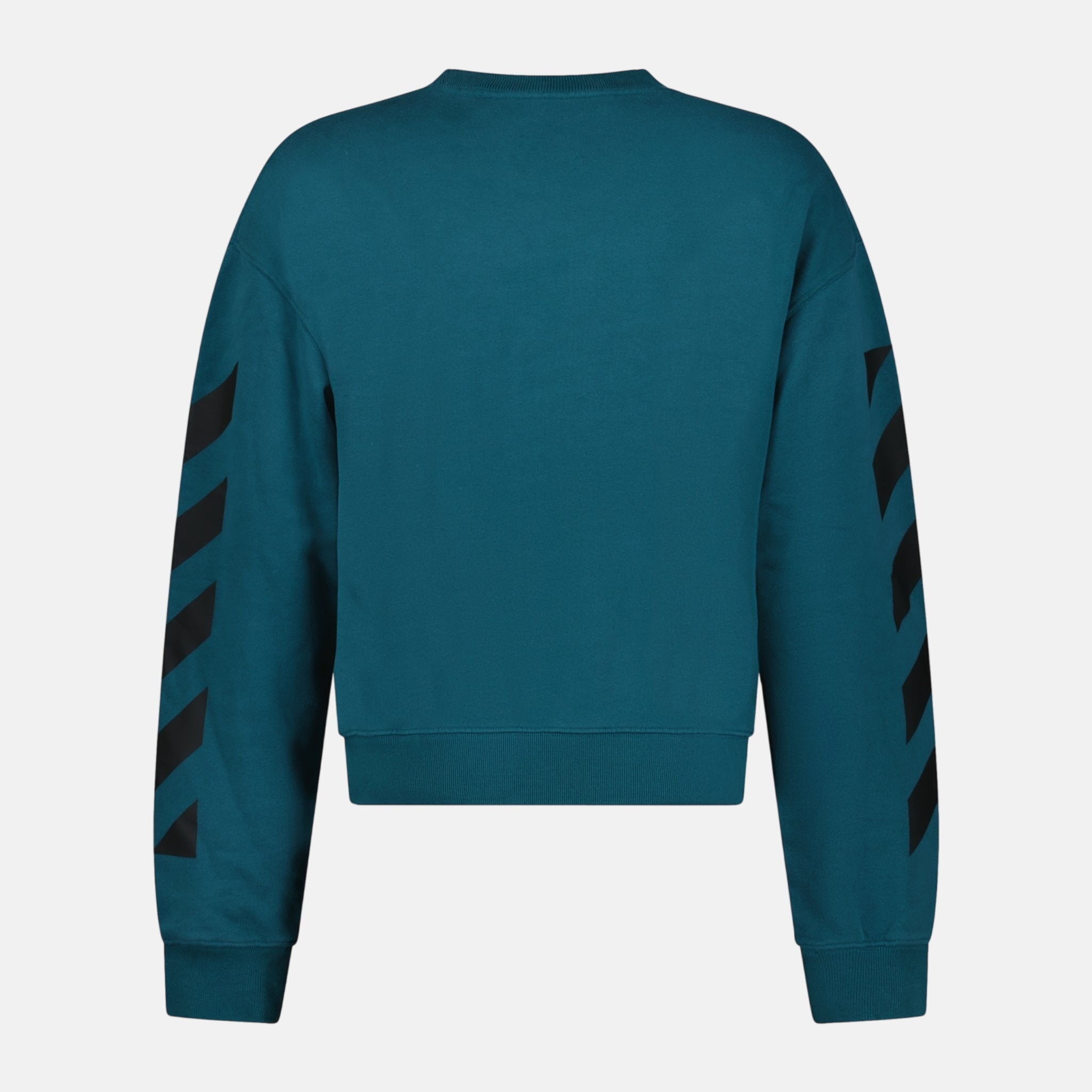 Off - White Crewneck Sweatshirt Duck Green | Studio DOS