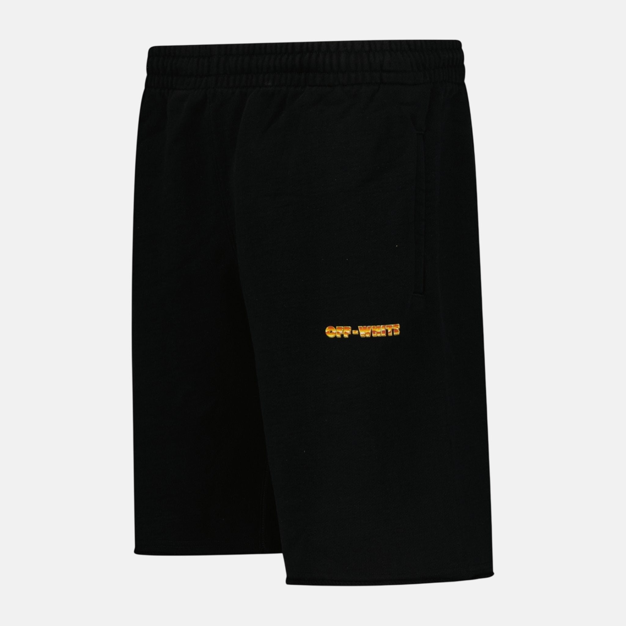 Off - White Gold Metal Arrow Shorts Black | Studio DOS