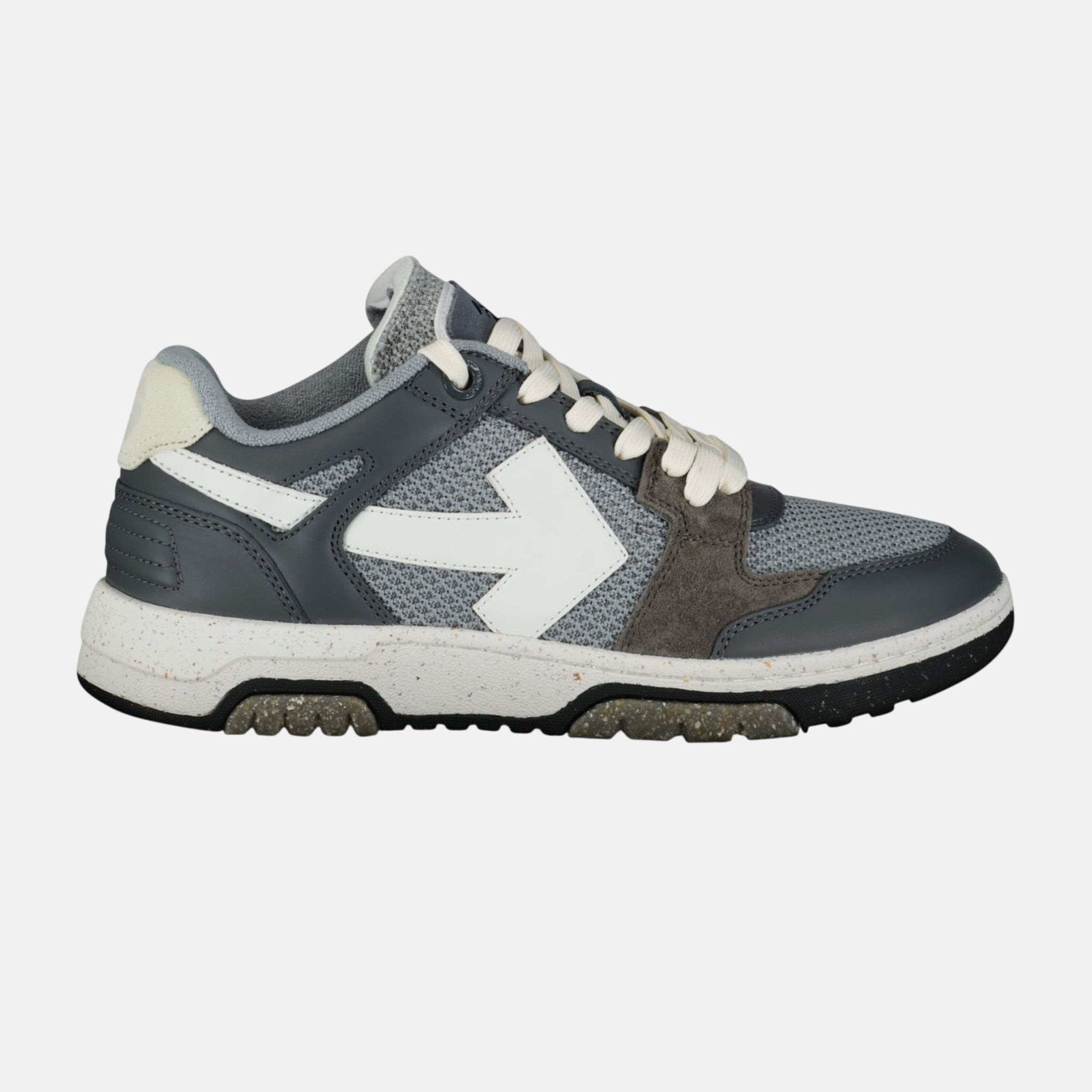 Off - White Out Of Office Low Mesh Trainers Grey | Studio DOS