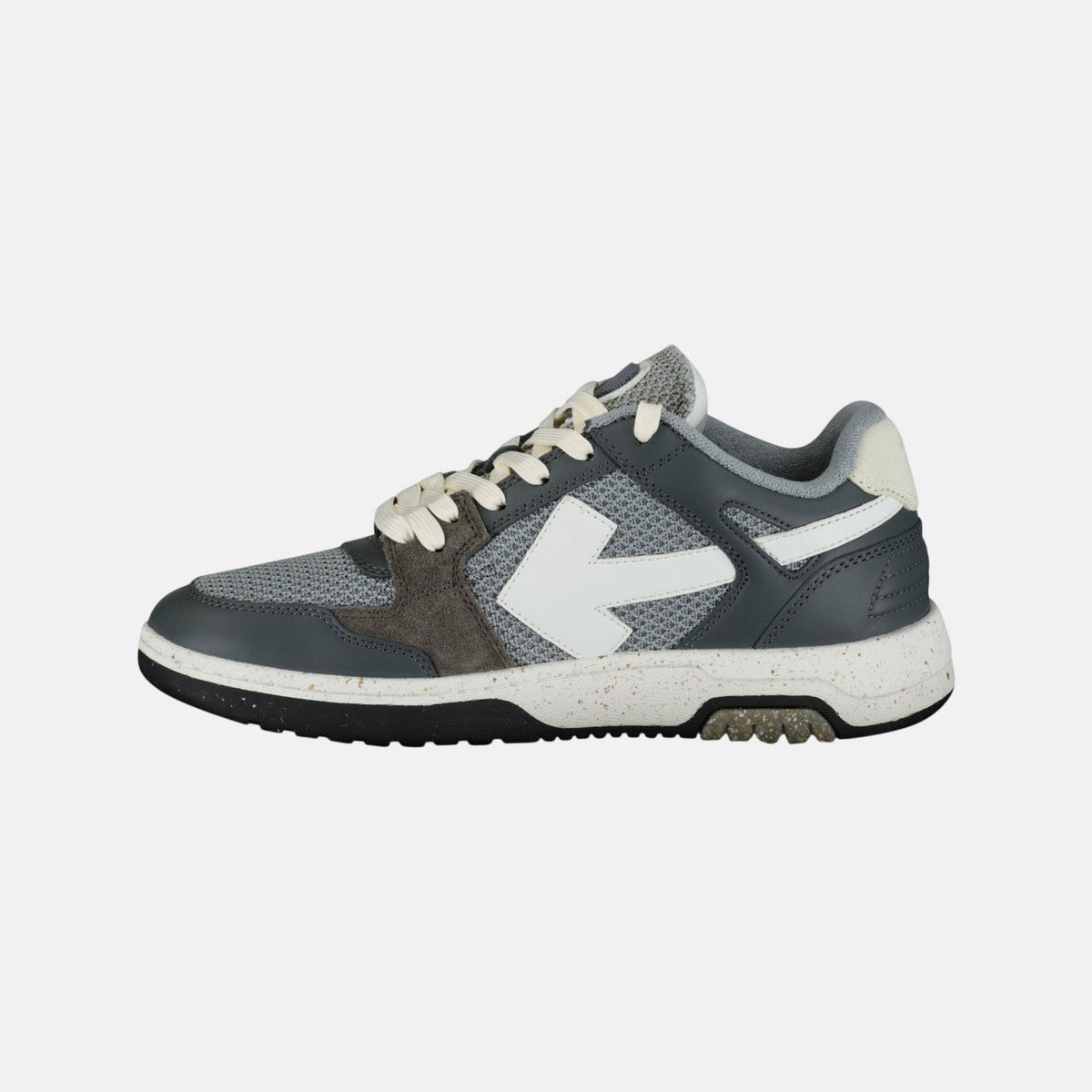 Off - White Out Of Office Low Mesh Trainers Grey | Studio DOS