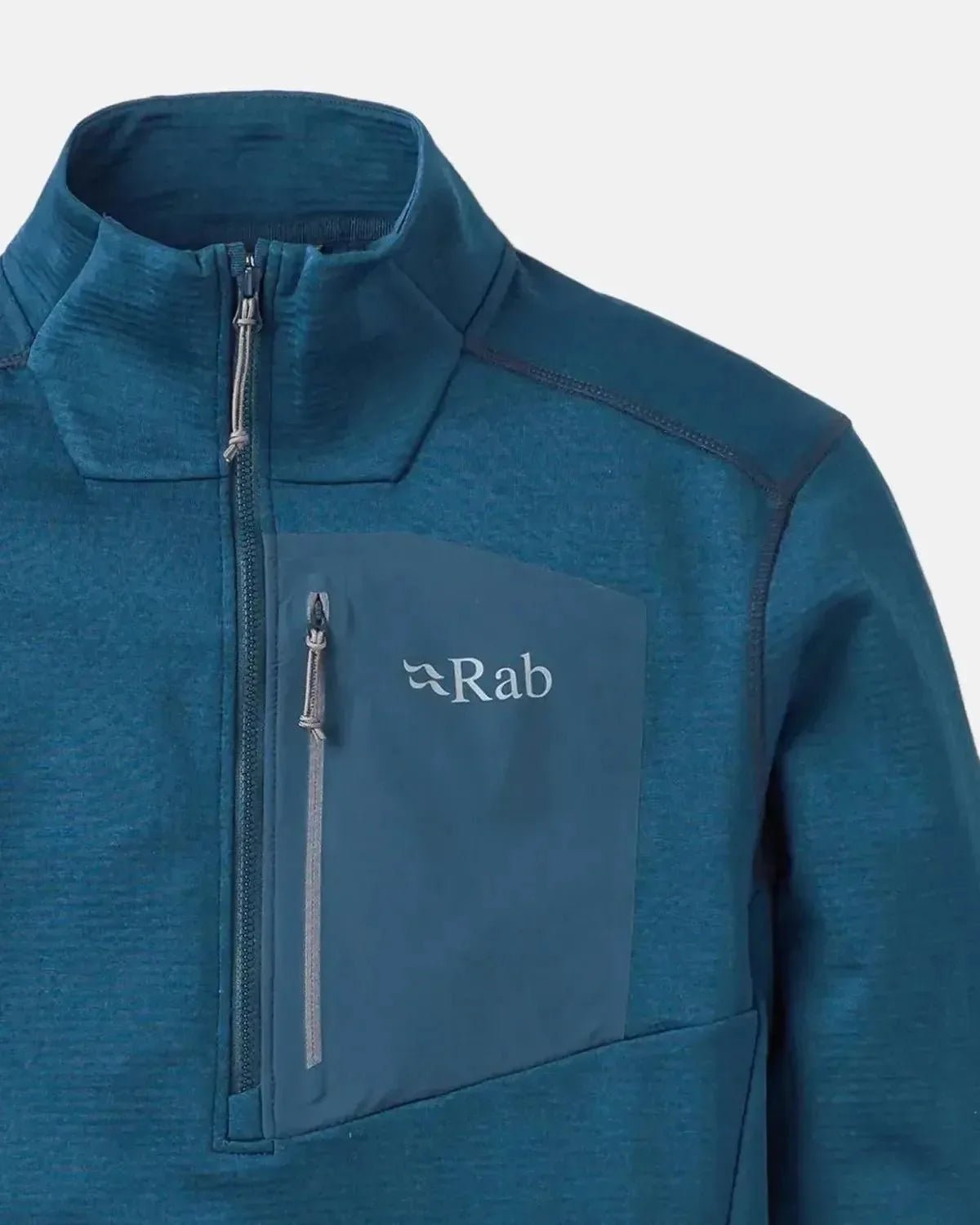 RAB ASCENDOR PULL - ON 1/4 ZIP FLEECE TEMPEST BLUE | Studio DOS