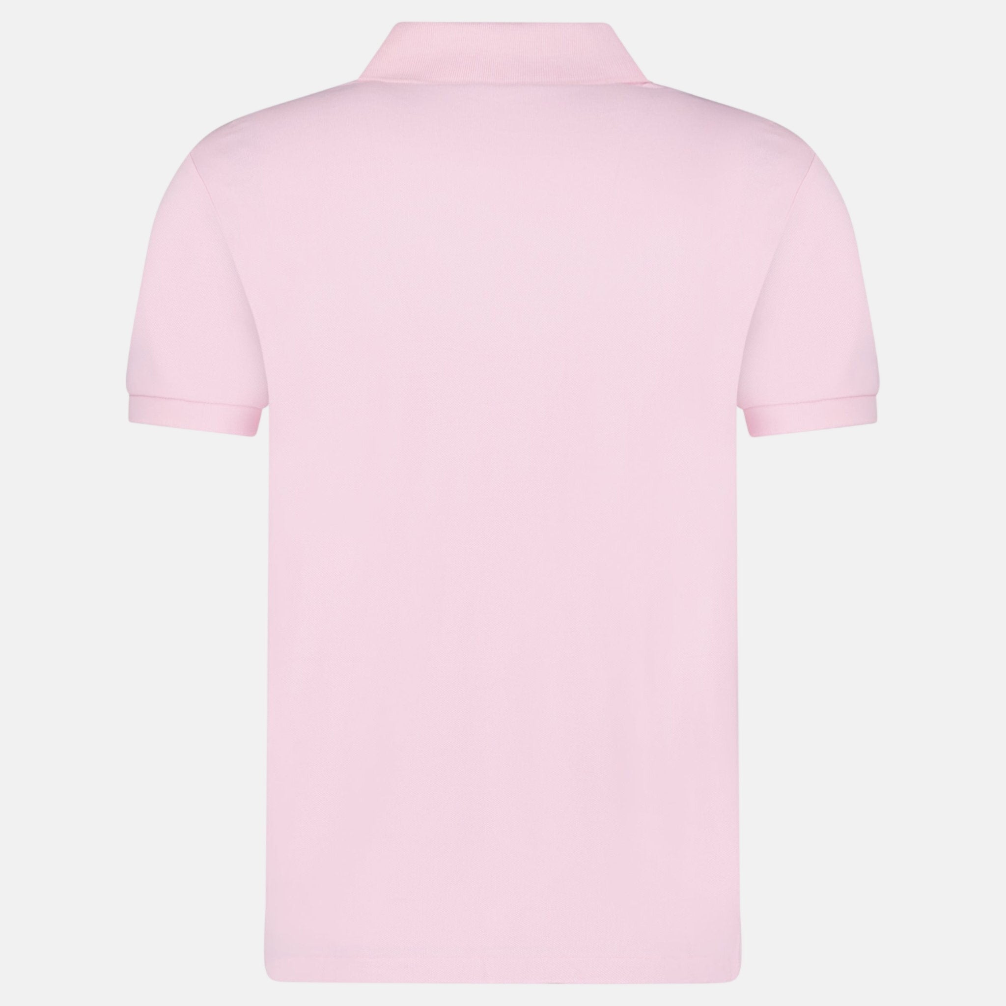 Ralph Lauren Cotton Custom Slim Fit Polo Shirt Pink | Studio DOS