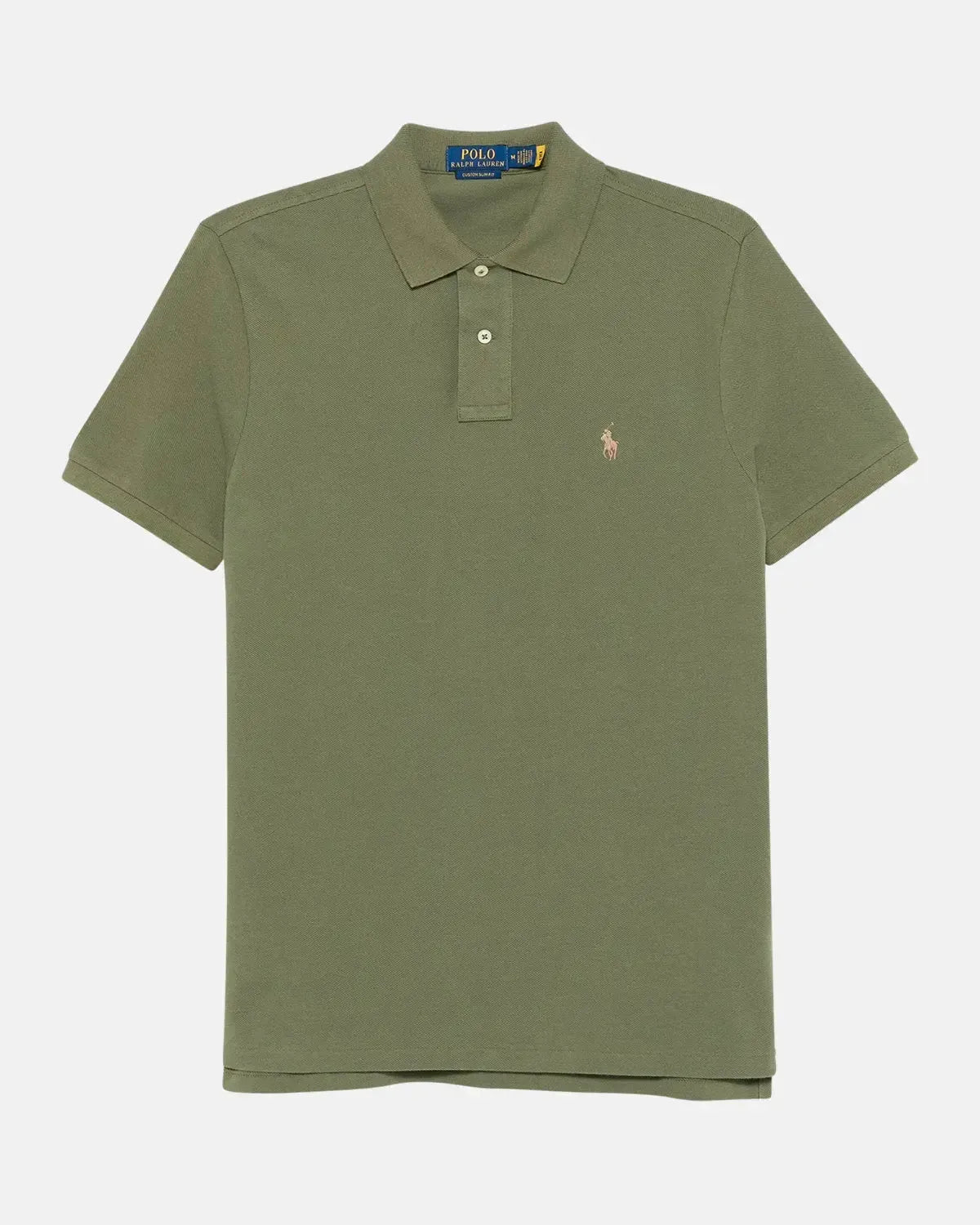 RALPH LAUREN MENS CUSTOM SLIM FIT MESH POLO SHIRT GARDEN TRAIL | Studio DOS