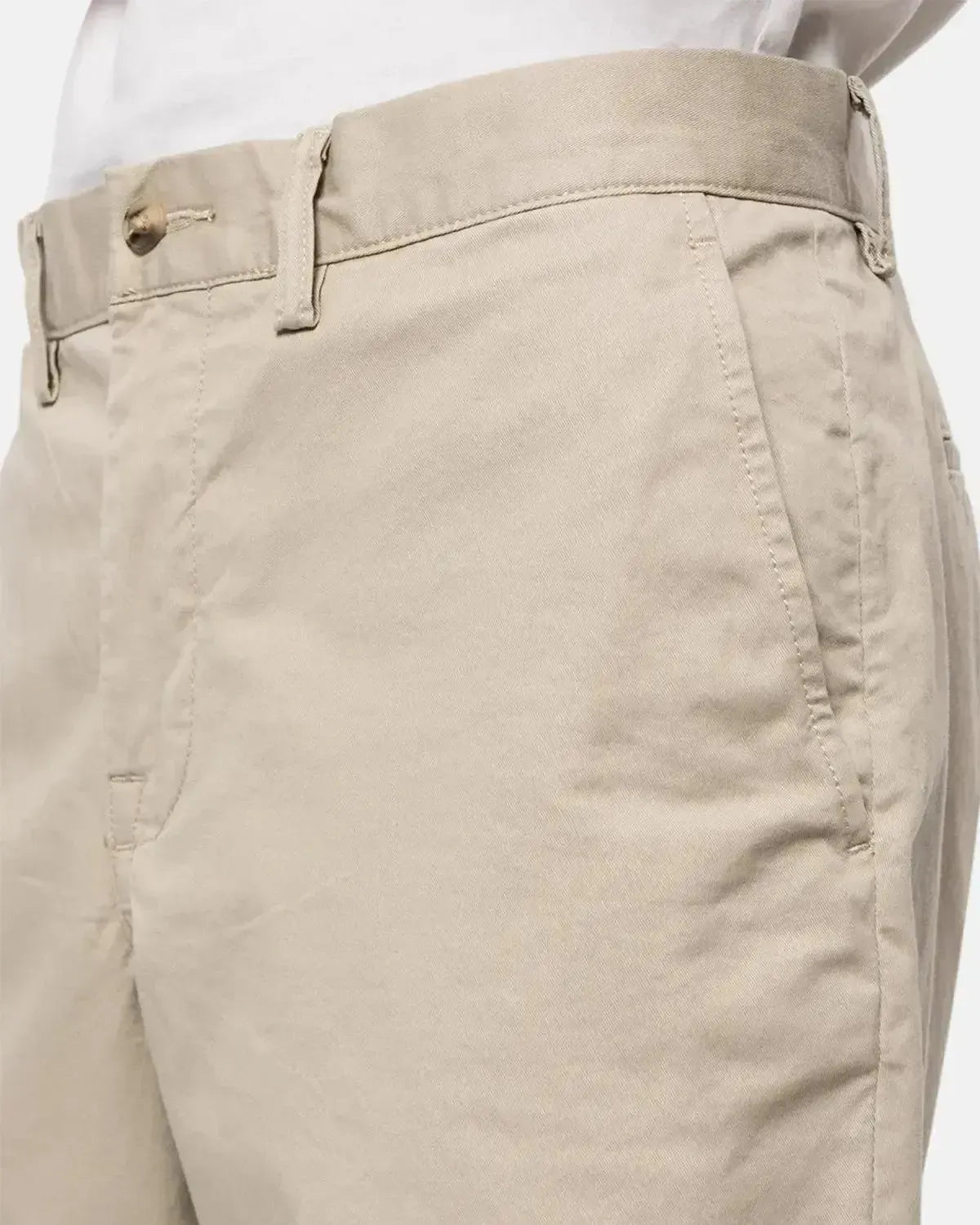 RALPH LAUREN MENS STRETCH STRAIGHT FIT CHINO SHORTS KHAKI TAN | Studio DOS