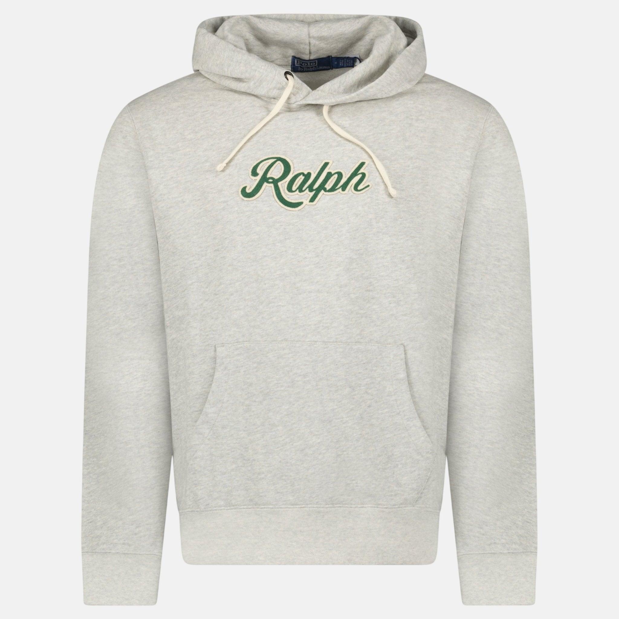 Ralph Lauren 'Ralph' Large Logo Hoodie Grey Heather | Studio DOS
