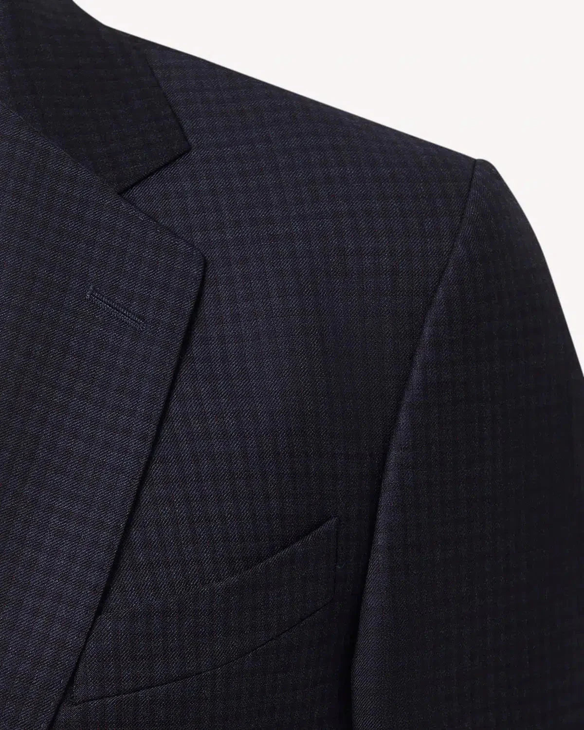 Richard James Club Check Jacket Navy Blue | Studio DOS