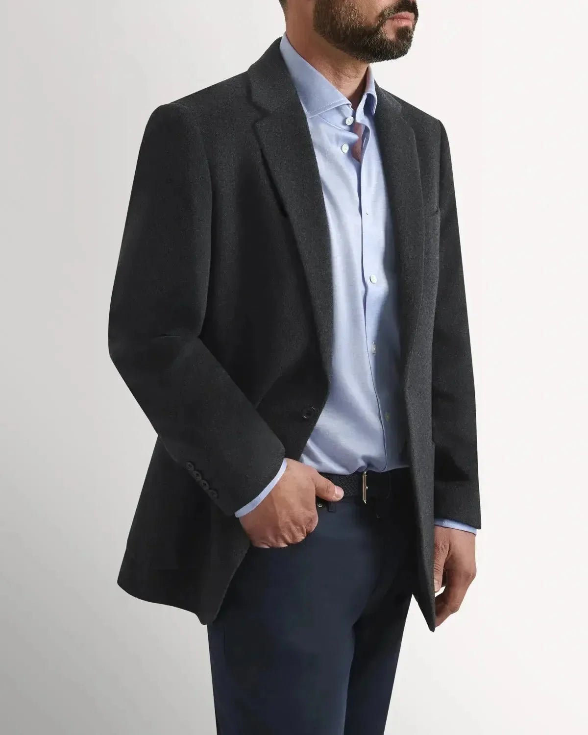 Richard James SB Wool Jacket Charcoal | Studio DOS
