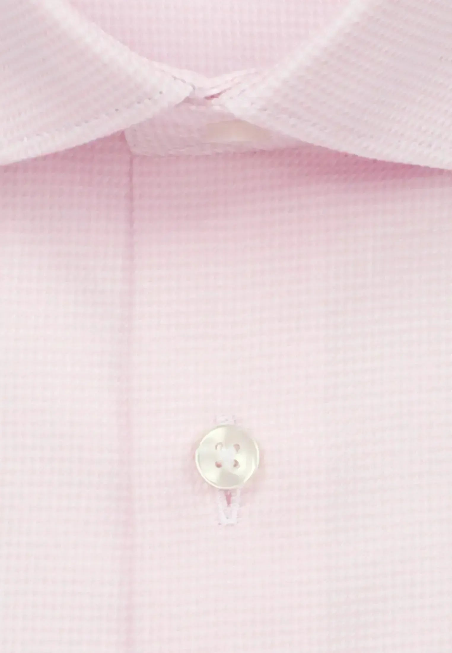 Seidensticker Mens Regular Fit No Iron New Kent Structured Business Shirt Pink | Studio DOS
