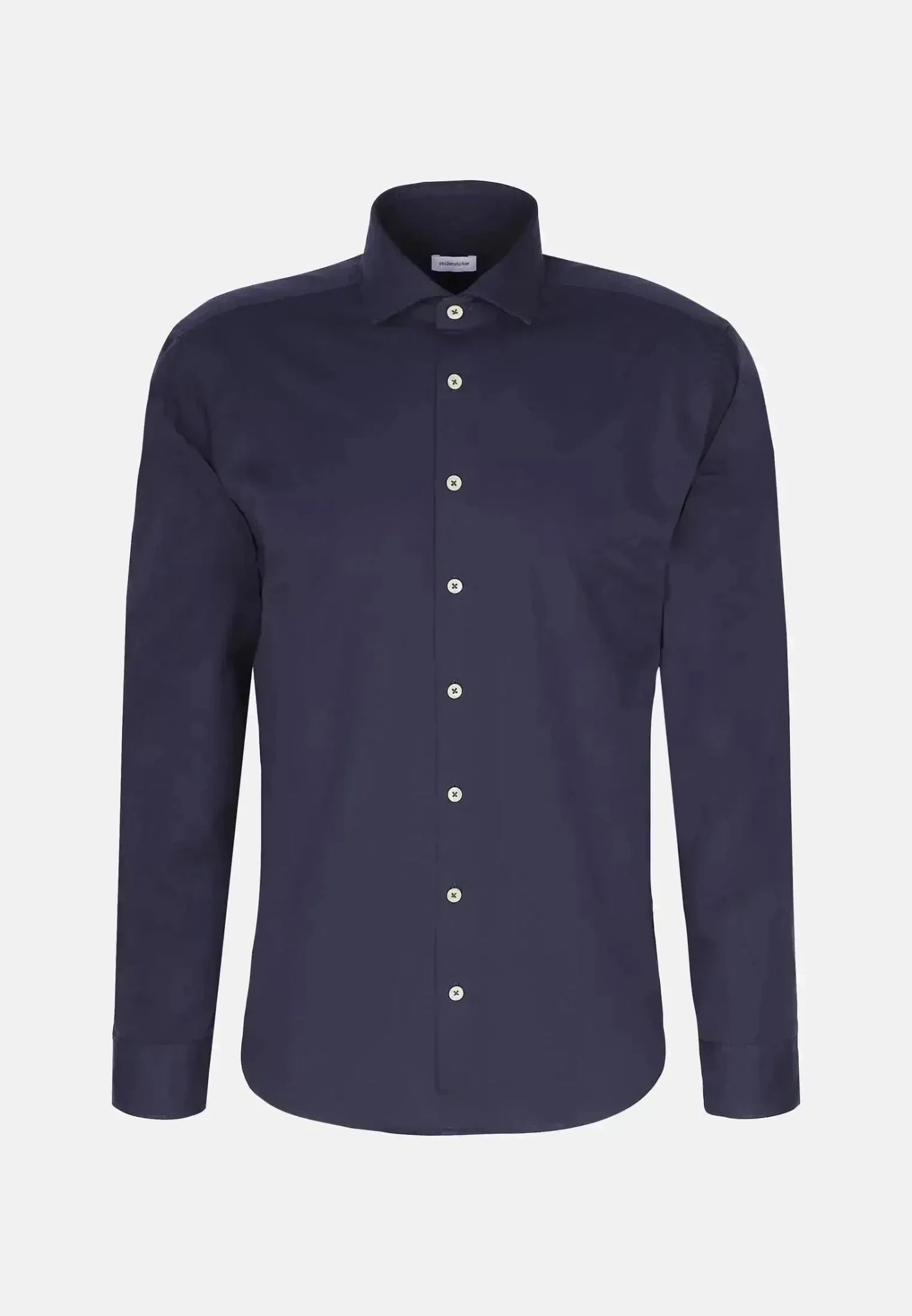 Seidensticker Regular Fit Spread Kent Casual Shirt Dark Blue | Studio DOS