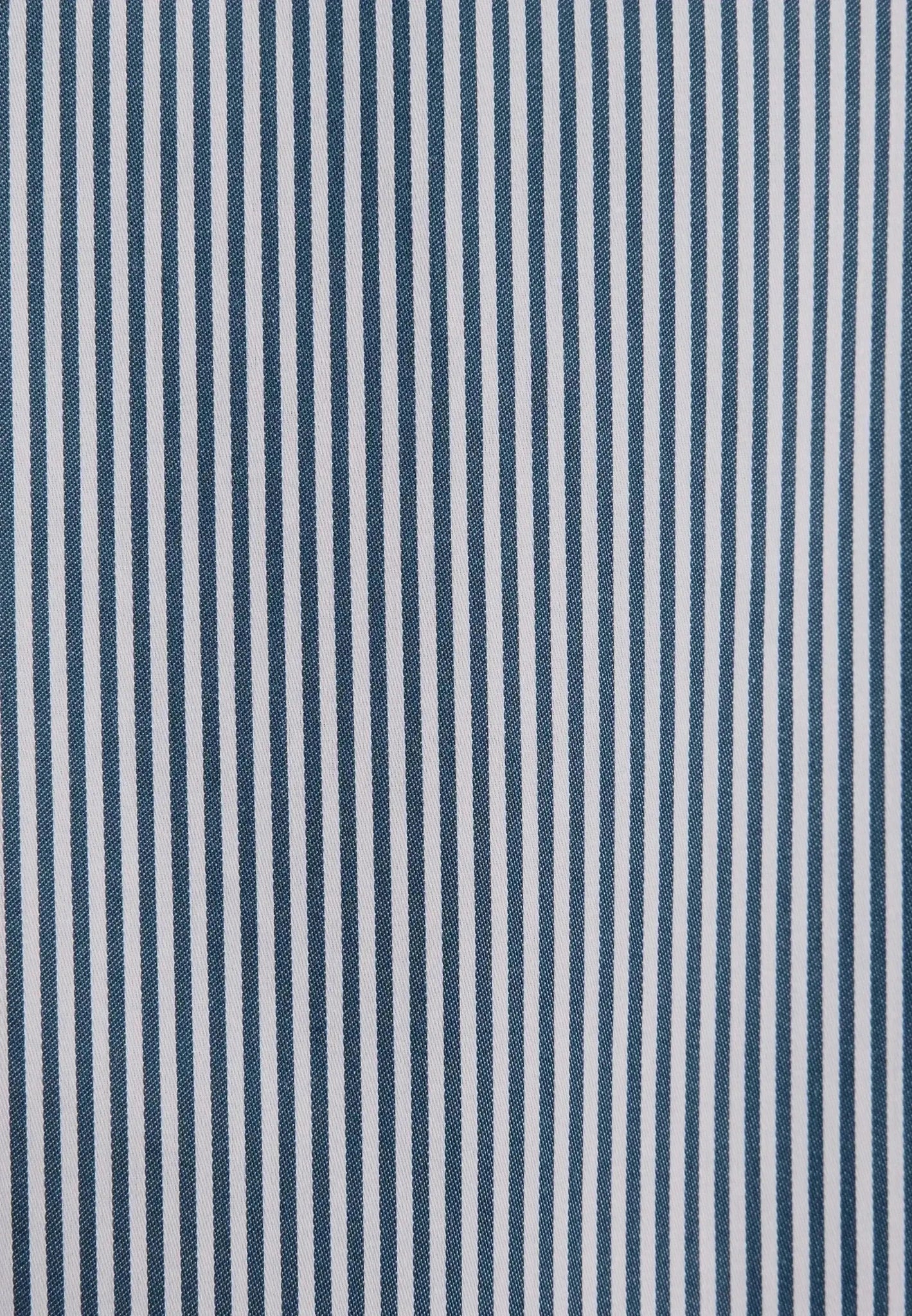 Seidensticker Shaped Fit Easy Iron New Kent Striped Business Shirt Dark Teal | Studio DOS
