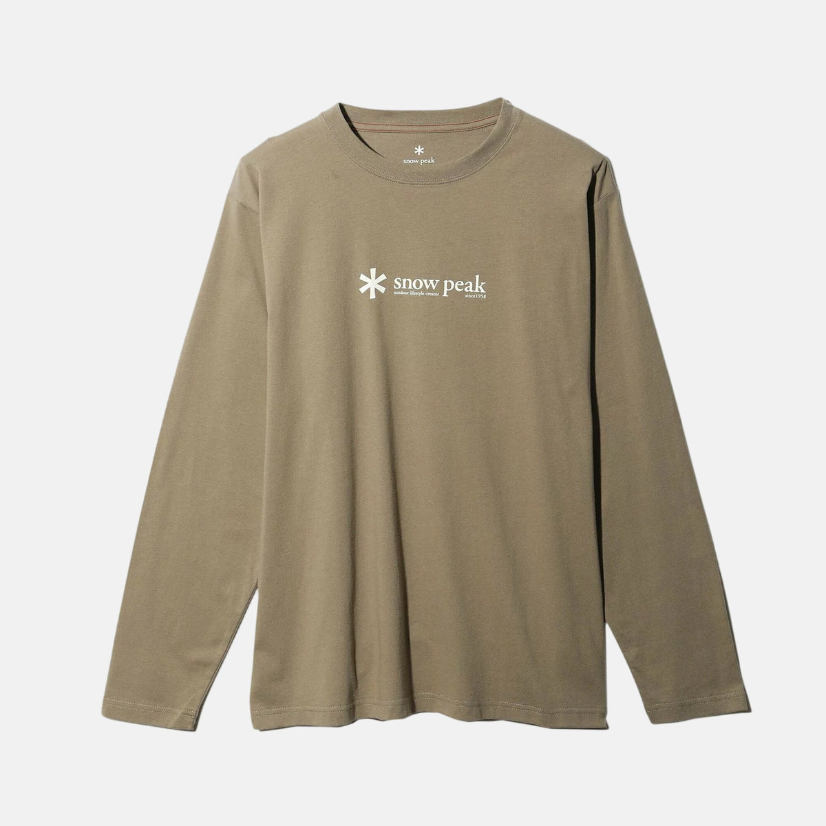 Snow Peak Soft Cotton Logo Long Sleeve T-Shirt Pro | Studio DOS