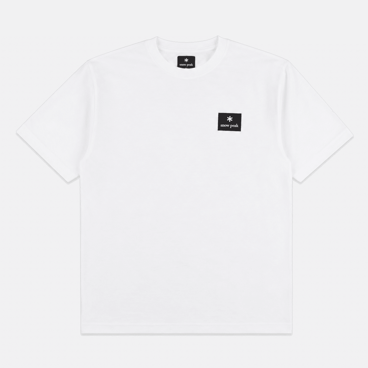 Snow Peak Square Logo T-Shirt Off White | Studio DOS