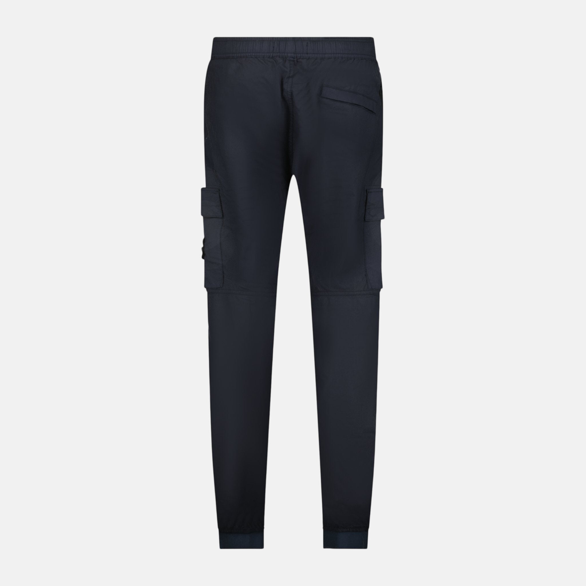 Stone Island Cuffed Cargo Trousers Navy | Studio DOS