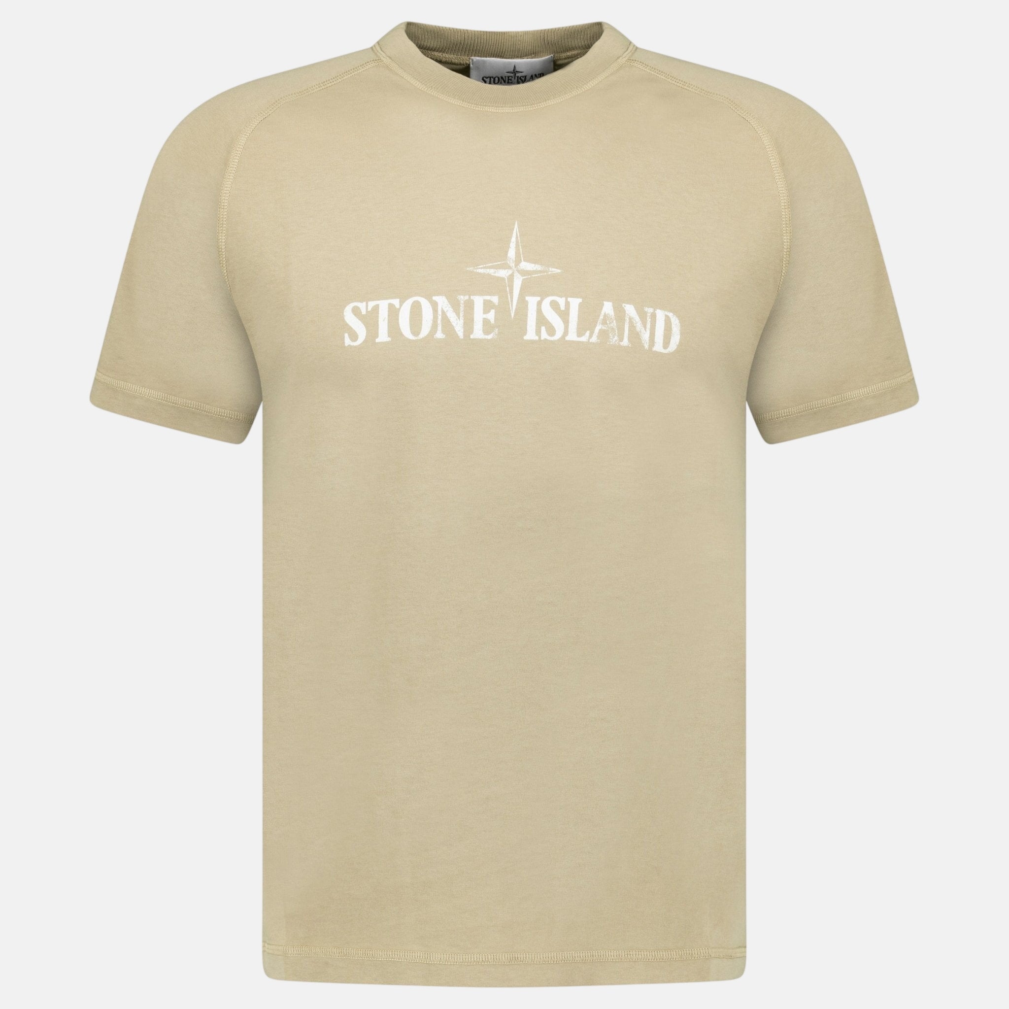 Stone Island Institutional Two T-Shirt Biscuit | Studio DOS