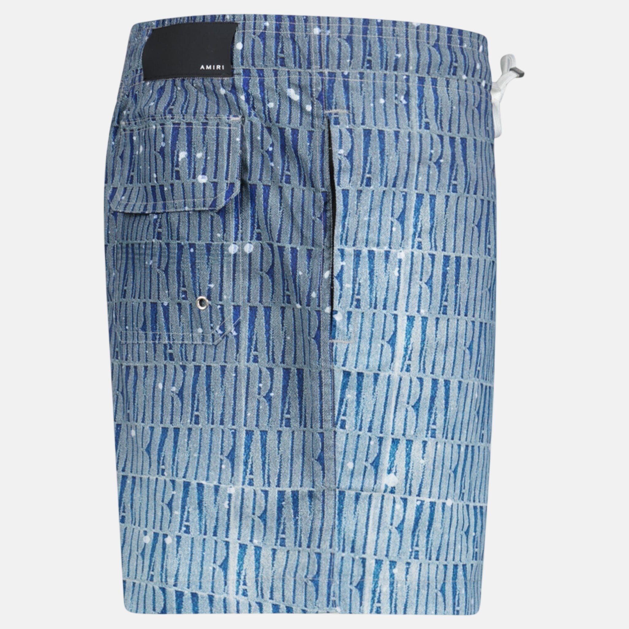 Amiri Gradient Drawstring Swim Shorts Blue | Studio DOS