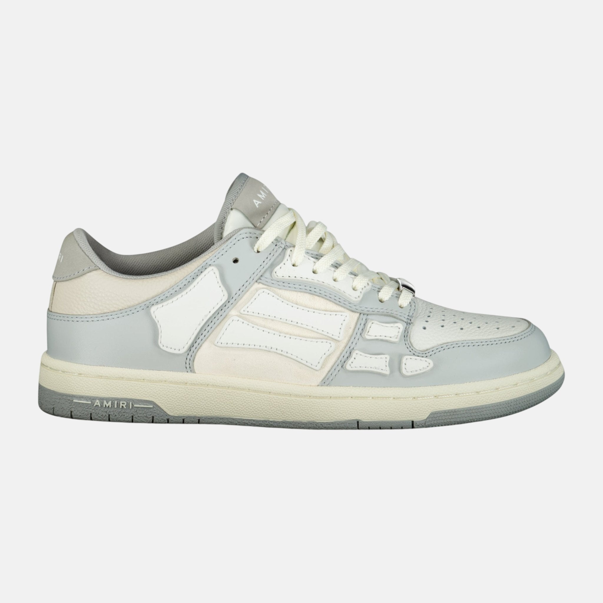 Amiri Skeleton Low Top Trainers Grey | Studio DOS