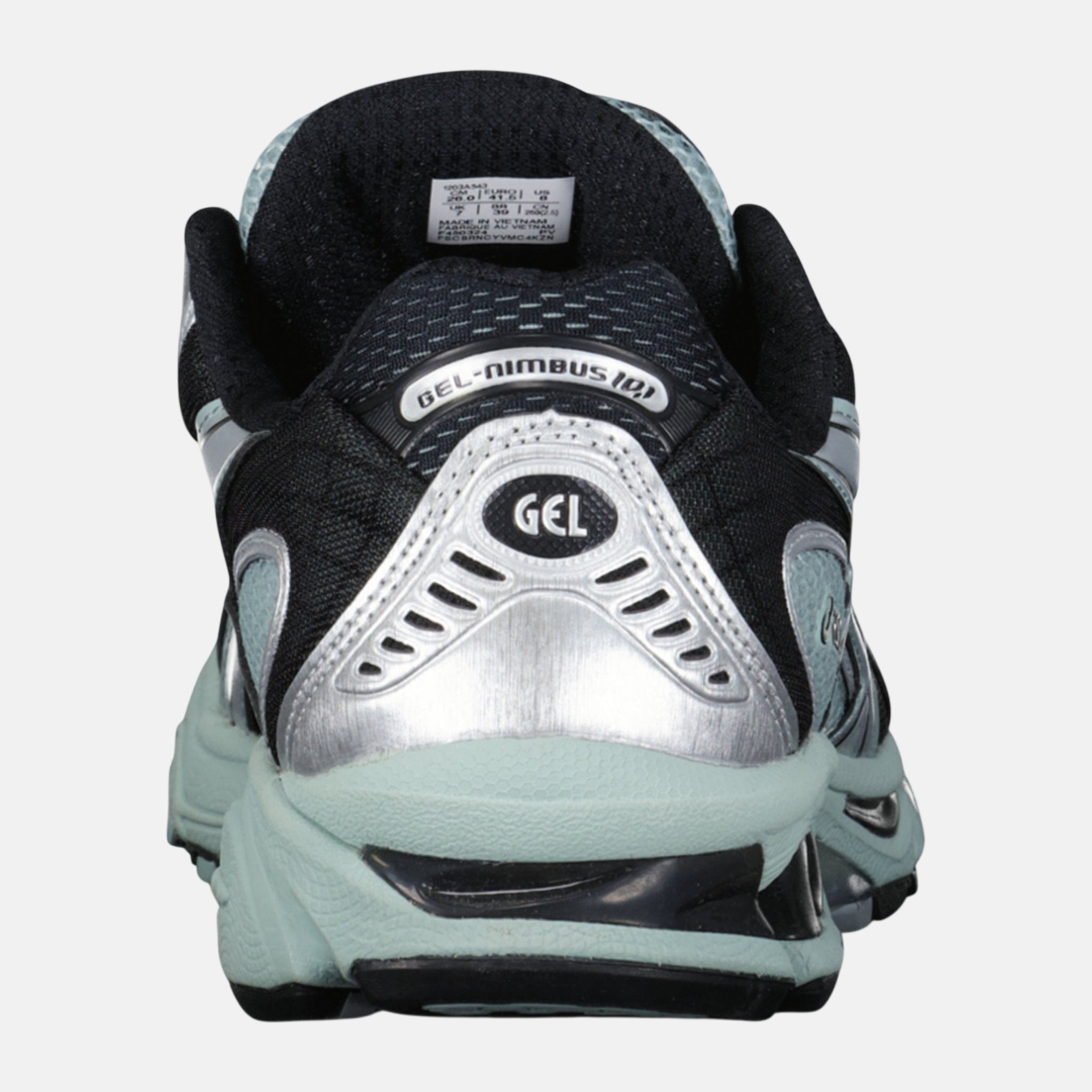 Asics GEL - NIMBUS 10.1 Trainers Ocean Haze Pure Silver | Studio DOS