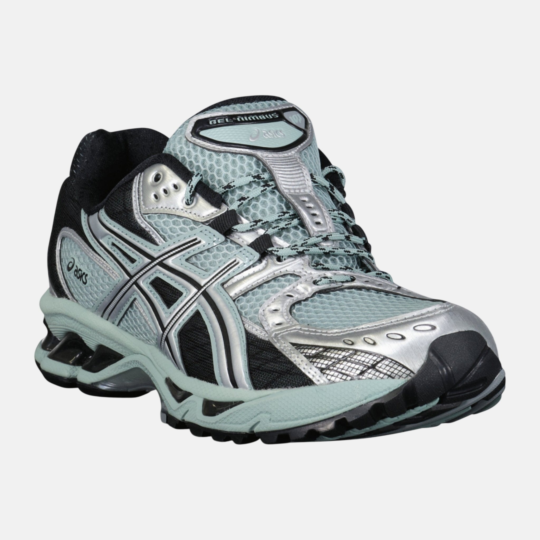 Asics GEL-NIMBUS 10.1 Trainers Ocean Haze Pure Silver | Studio DOS