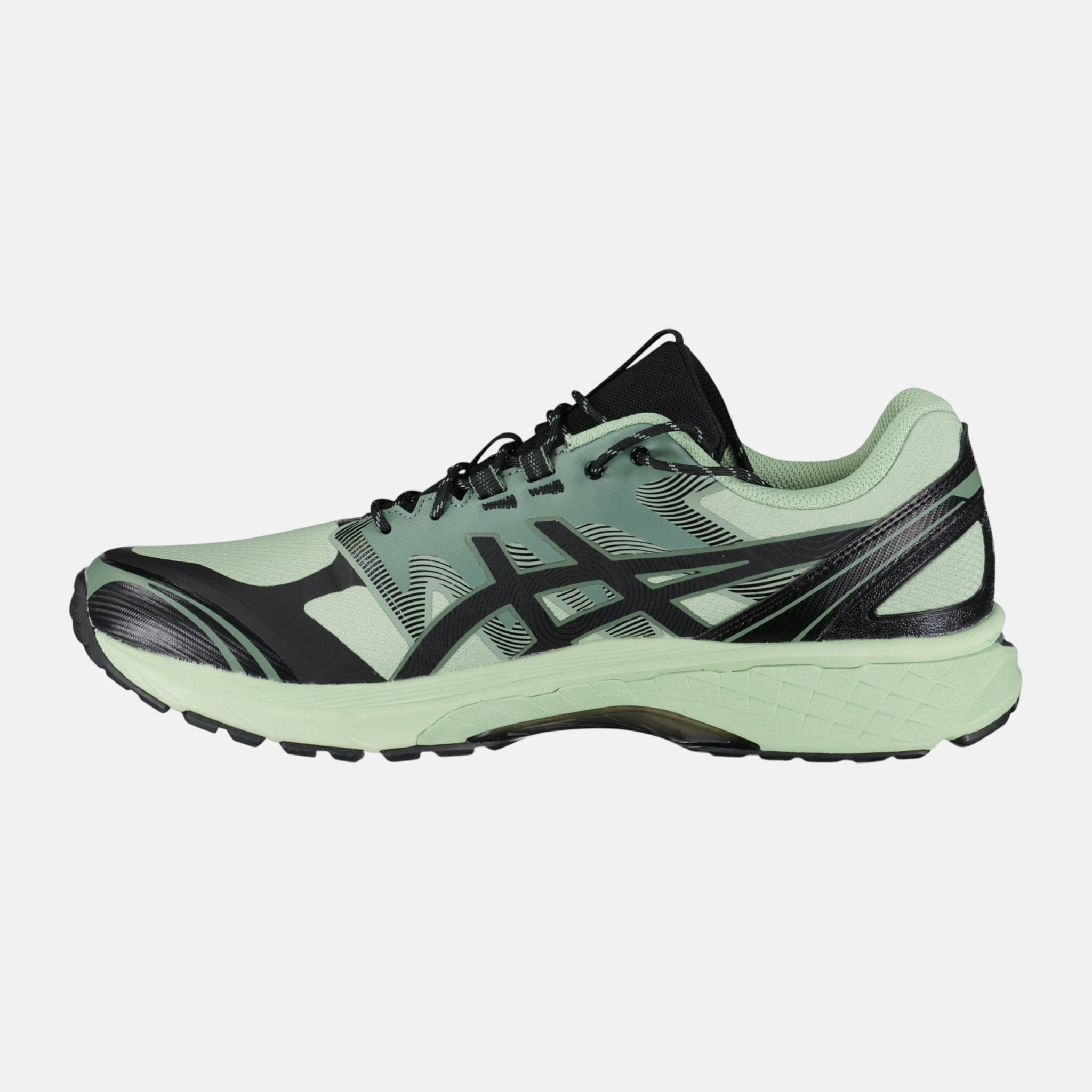 Asics GEL TERRAIN 300 Trainers Jade Green Black | Studio DOS