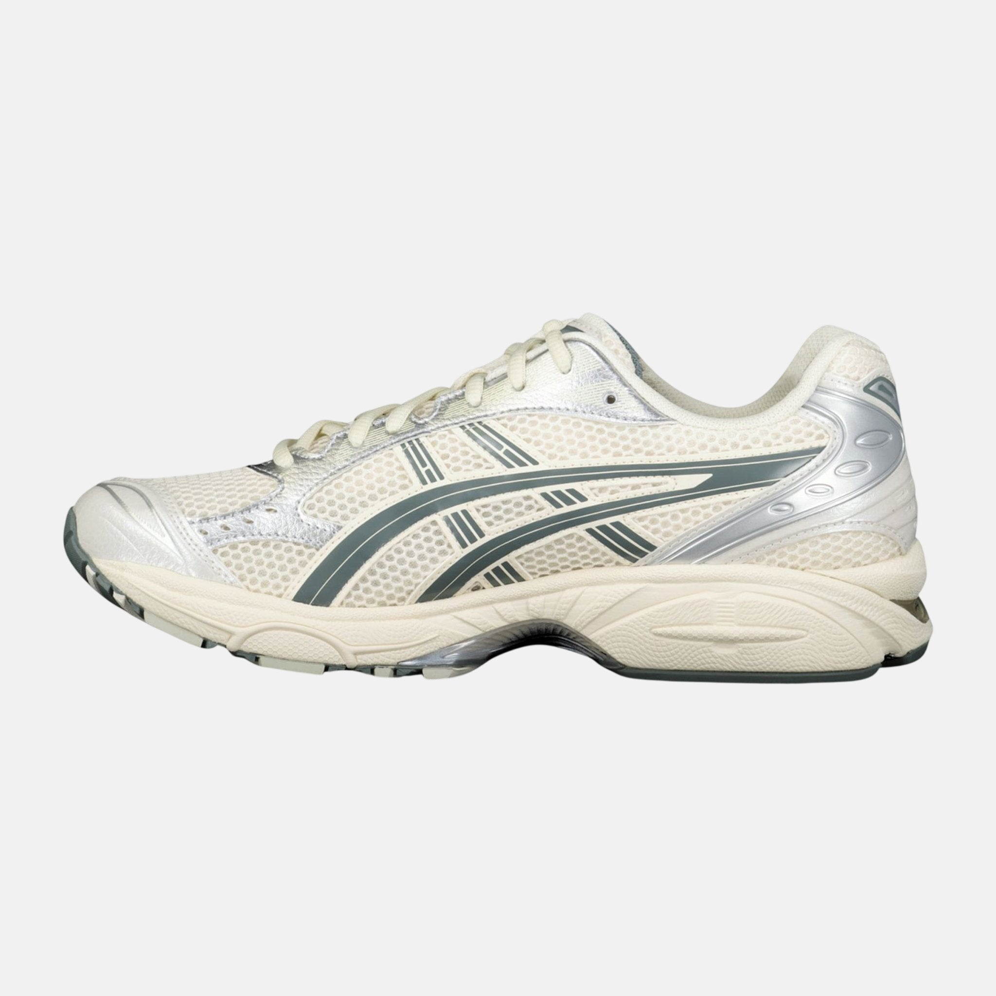 Asics Womens GEL KAYANO 14 Trainers Birch Silver Green | Studio DOS