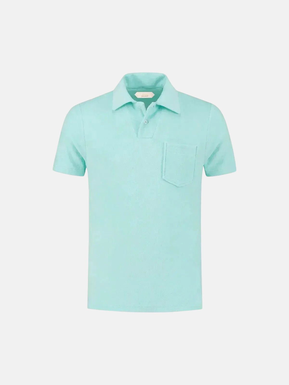 AURELIEN TERRY POLO SHIRT 2 MINT | Studio DOS