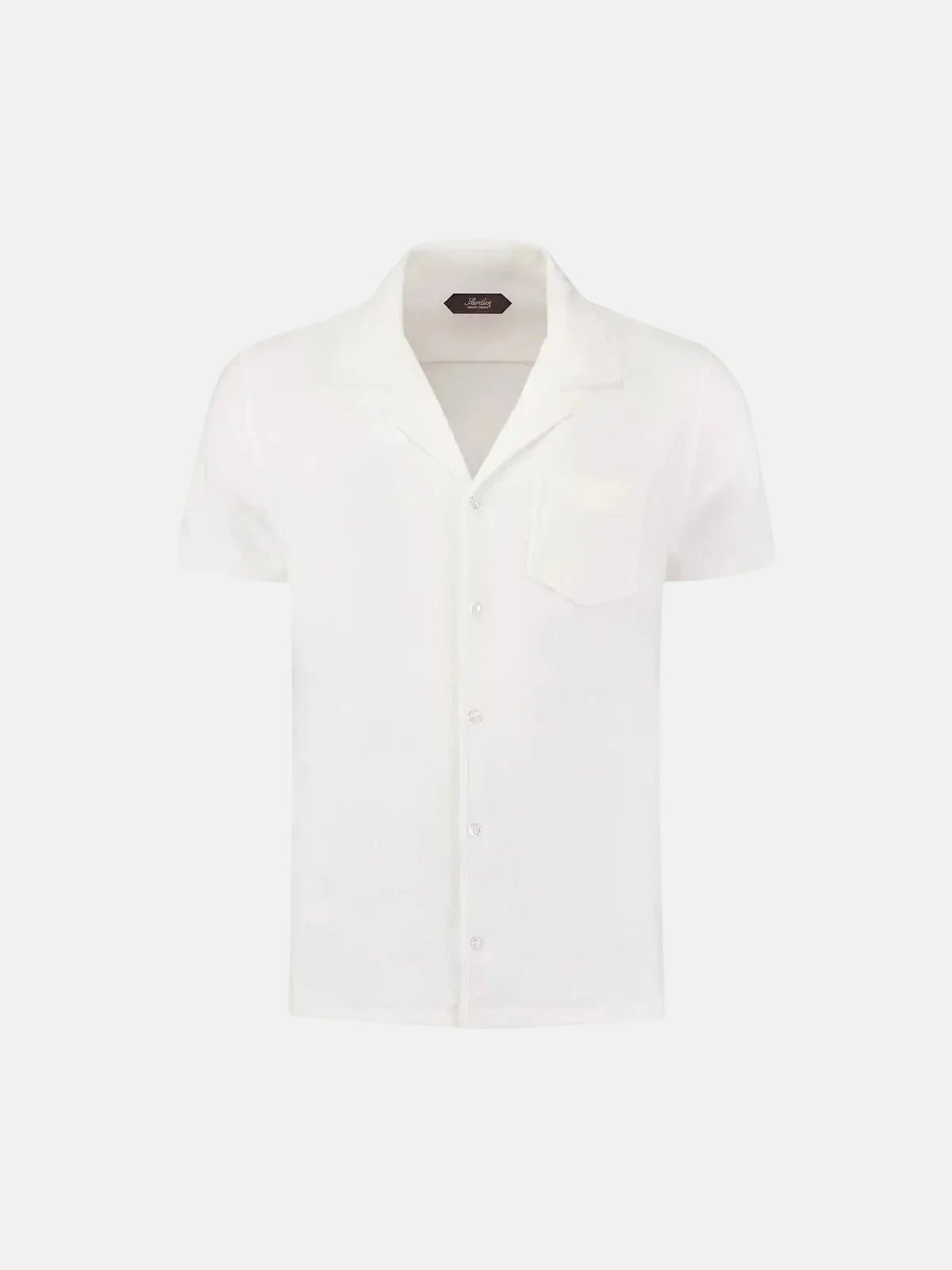 AURELIEN TERRY RESORT SHIRT WHITE | Studio DOS