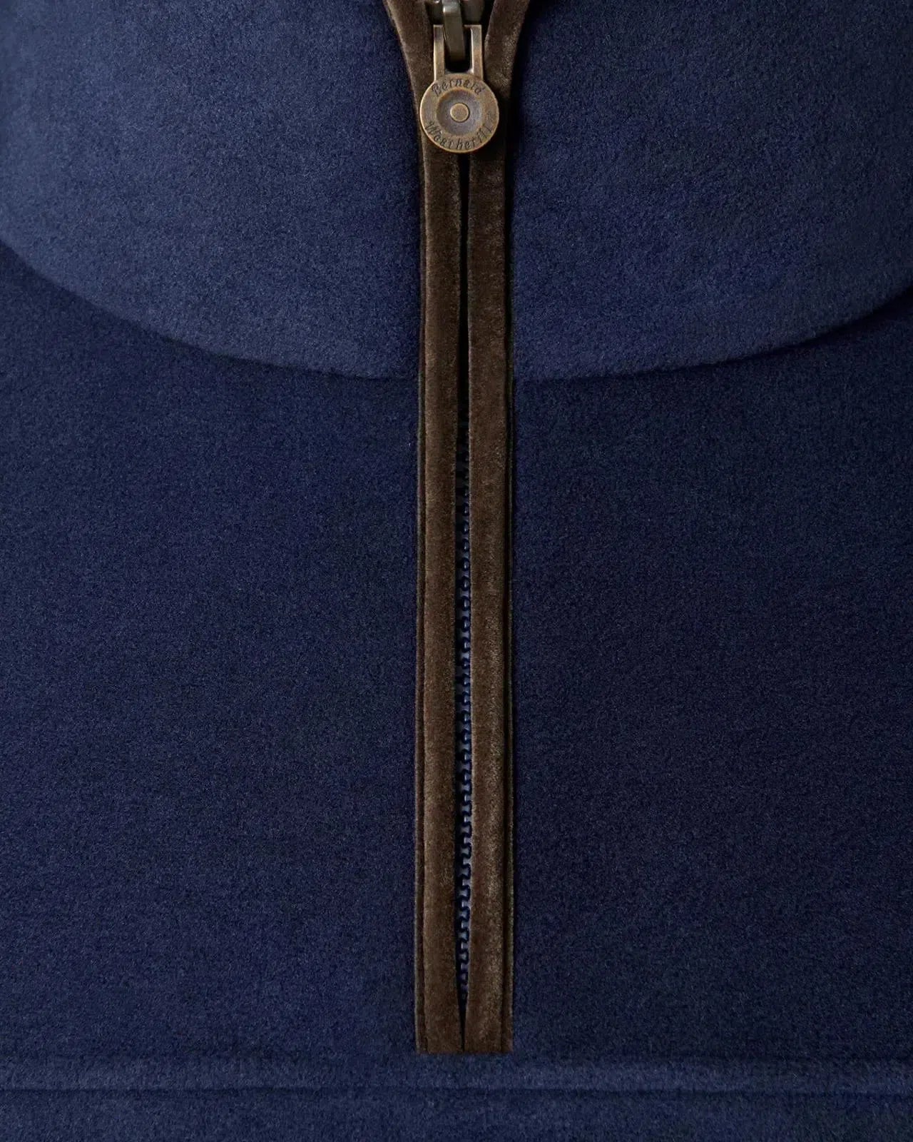 Bernard Weatherill 1/4 Zip Fleece Blue | Studio DOS