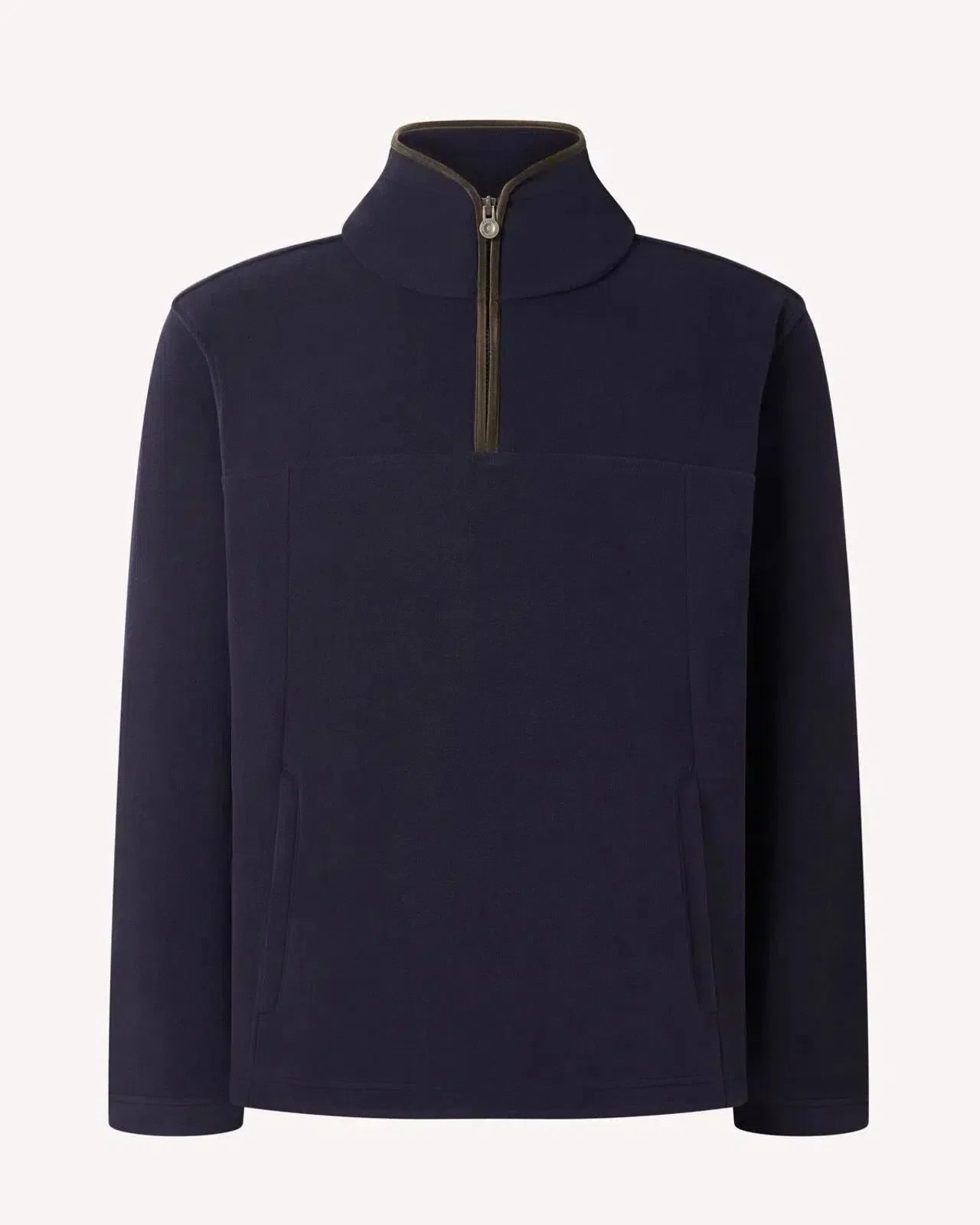 Bernard Weatherill 1/4 Zip Fleece Dark Navy | Studio DOS