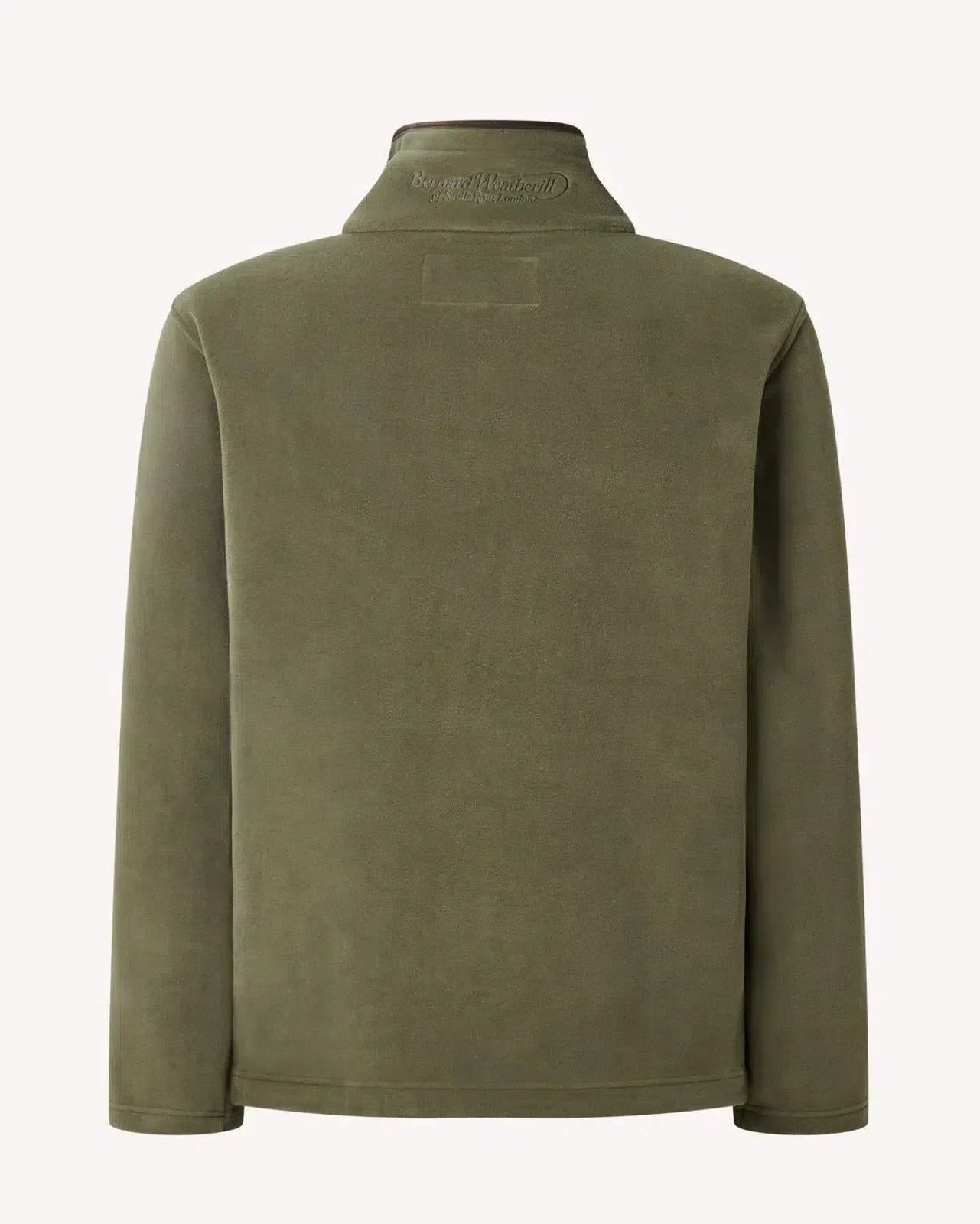 Bernard Weatherill 1/4 Zip Fleece Forest Green | Studio DOS