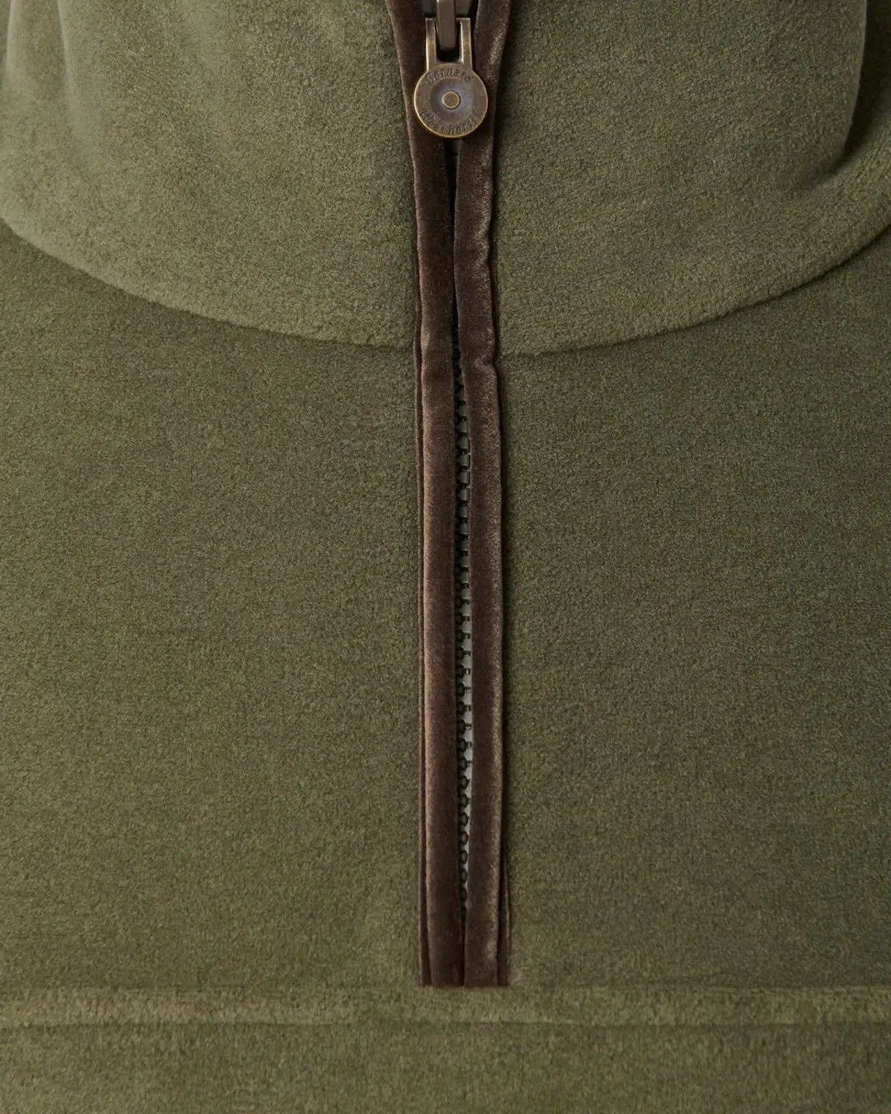 Bernard Weatherill 1/4 Zip Fleece Forest Green | Studio DOS