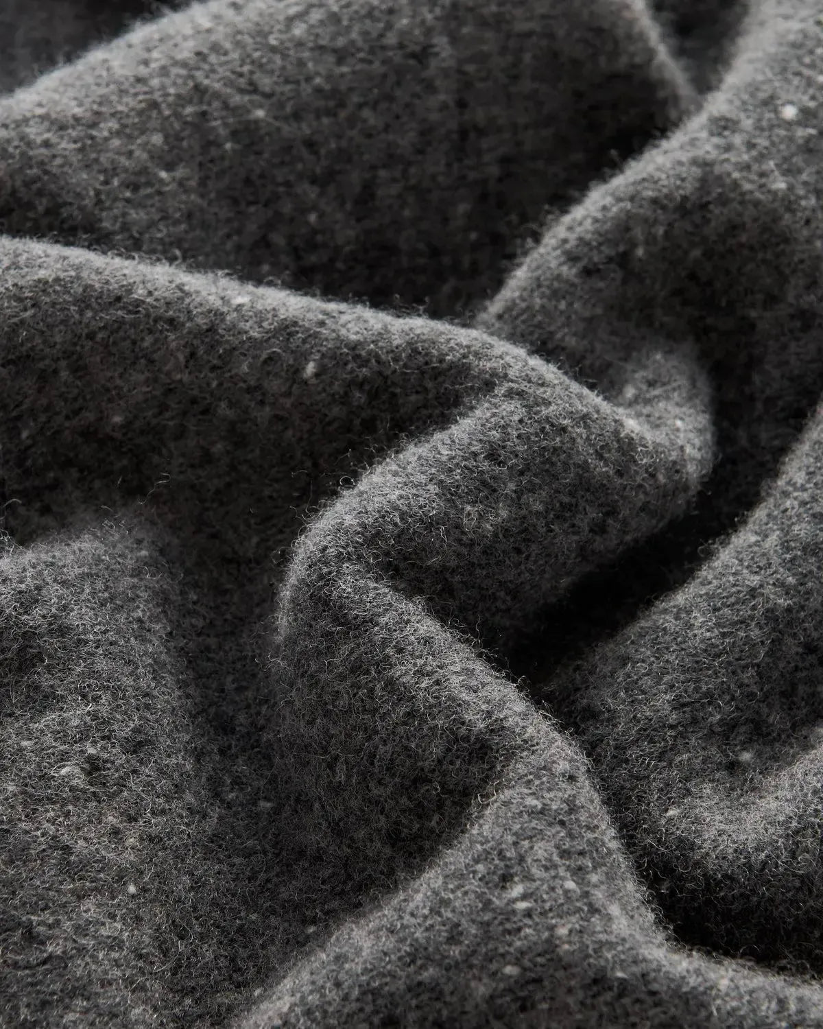 Bernard Weatherill 1/4 Zip Knit Melange Neps Grey | Studio DOS