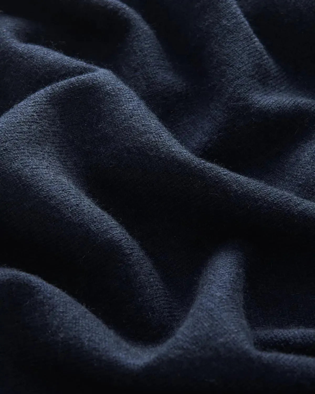 Bernard Weatherill Cashmere Mix Crew Neck Knit Navy | Studio DOS