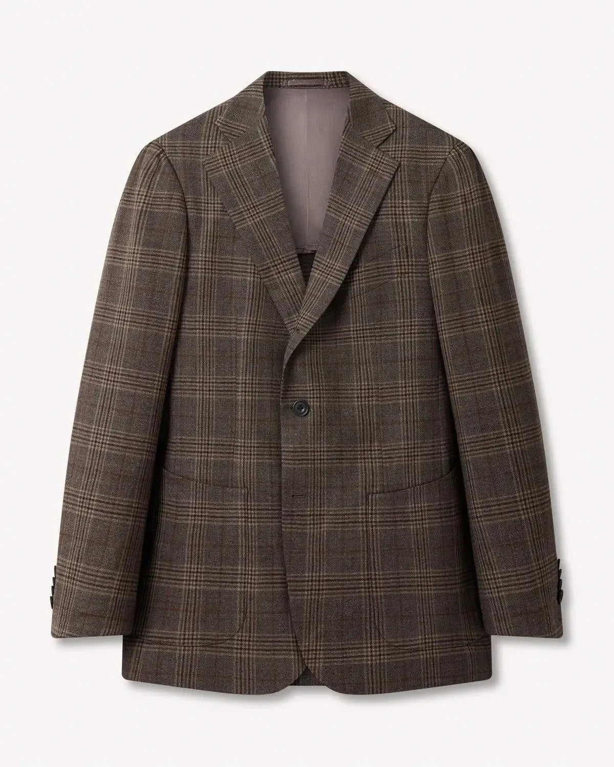 Bernard Weatherill Classic Country Check Jacket Brown | Studio DOS